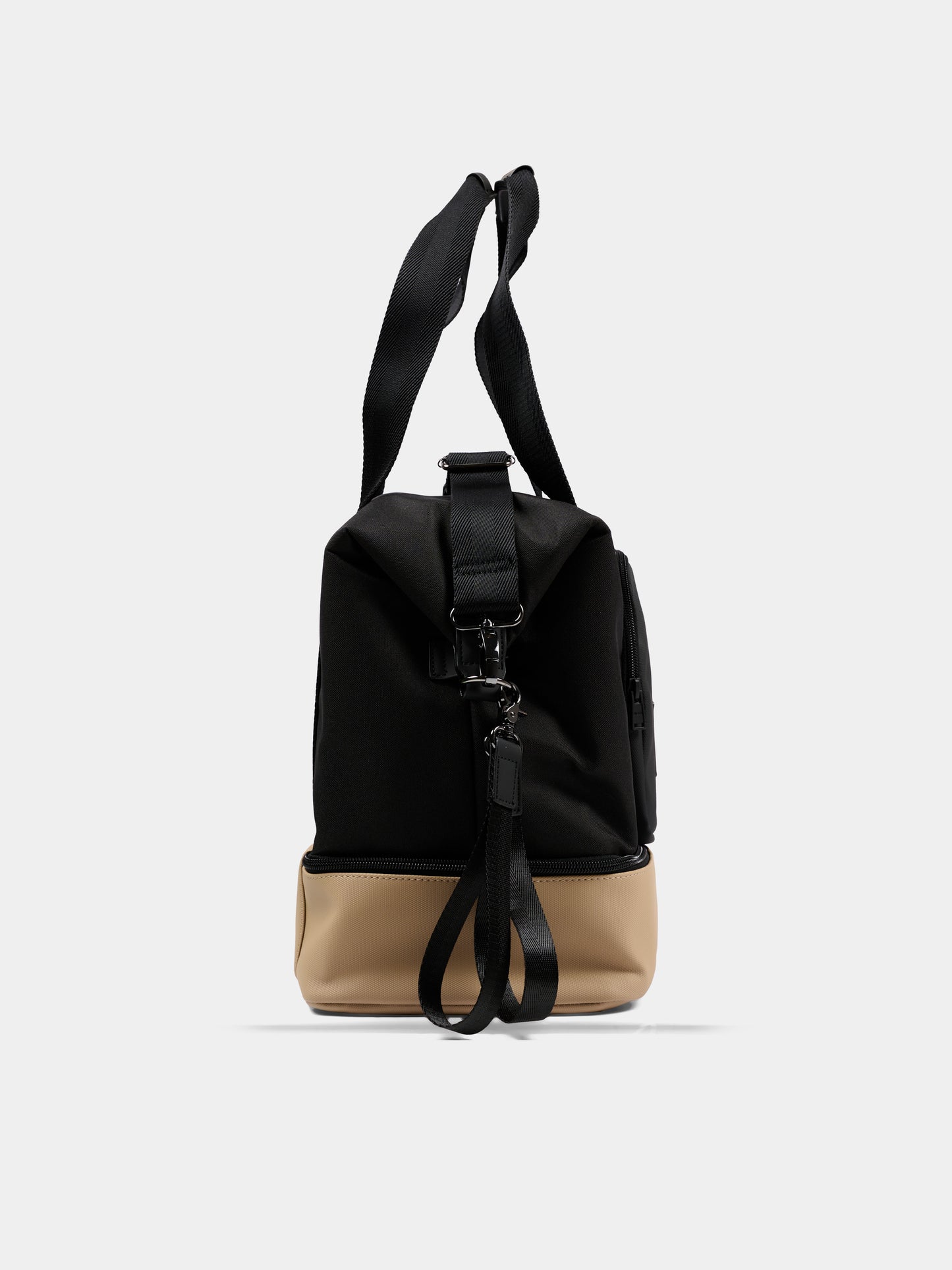 Borsa mamma nera per neonati con logo,Boss,J53608 09B