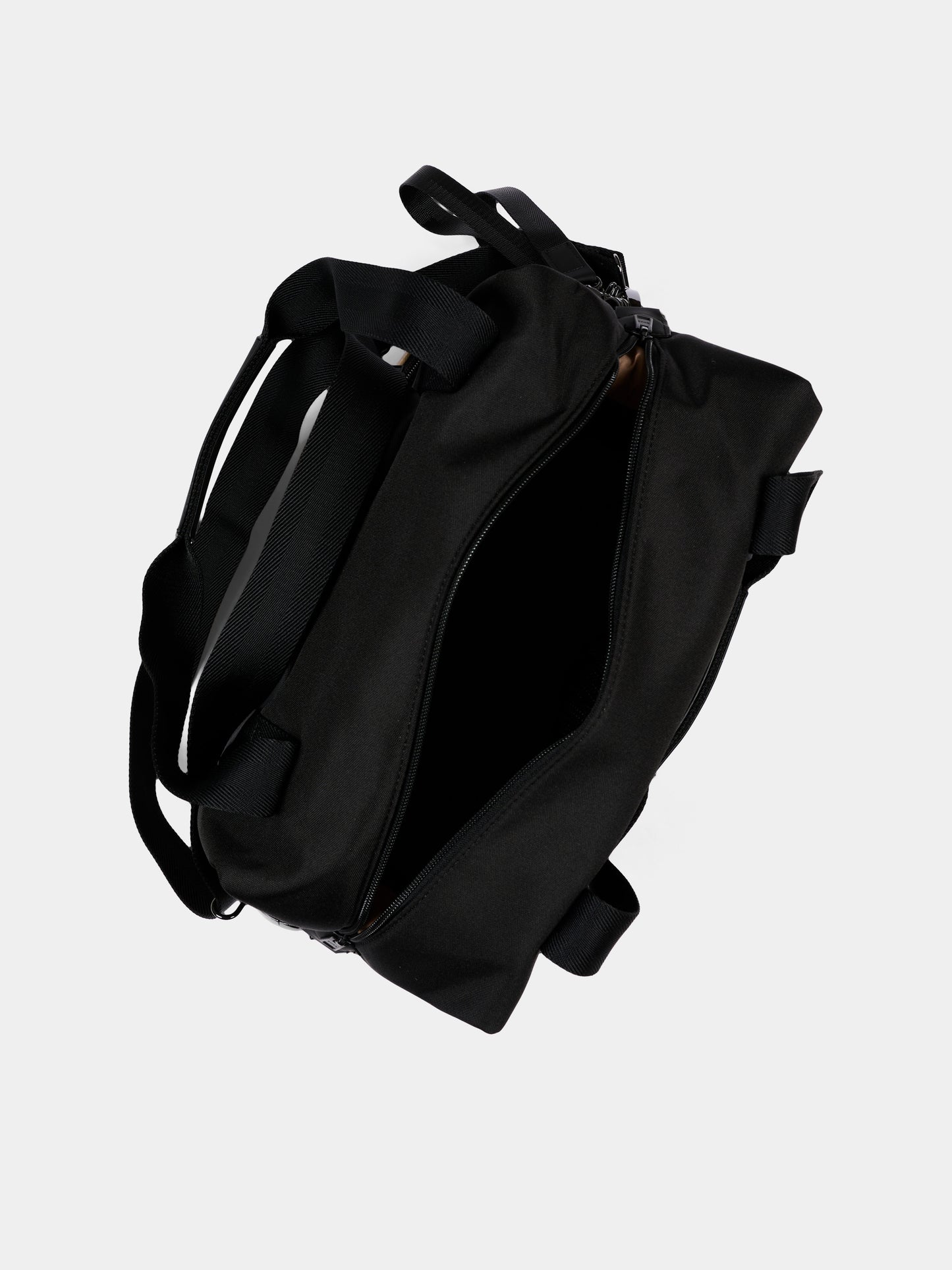 Borsa mamma nera per neonati con logo,Boss,J53608 09B