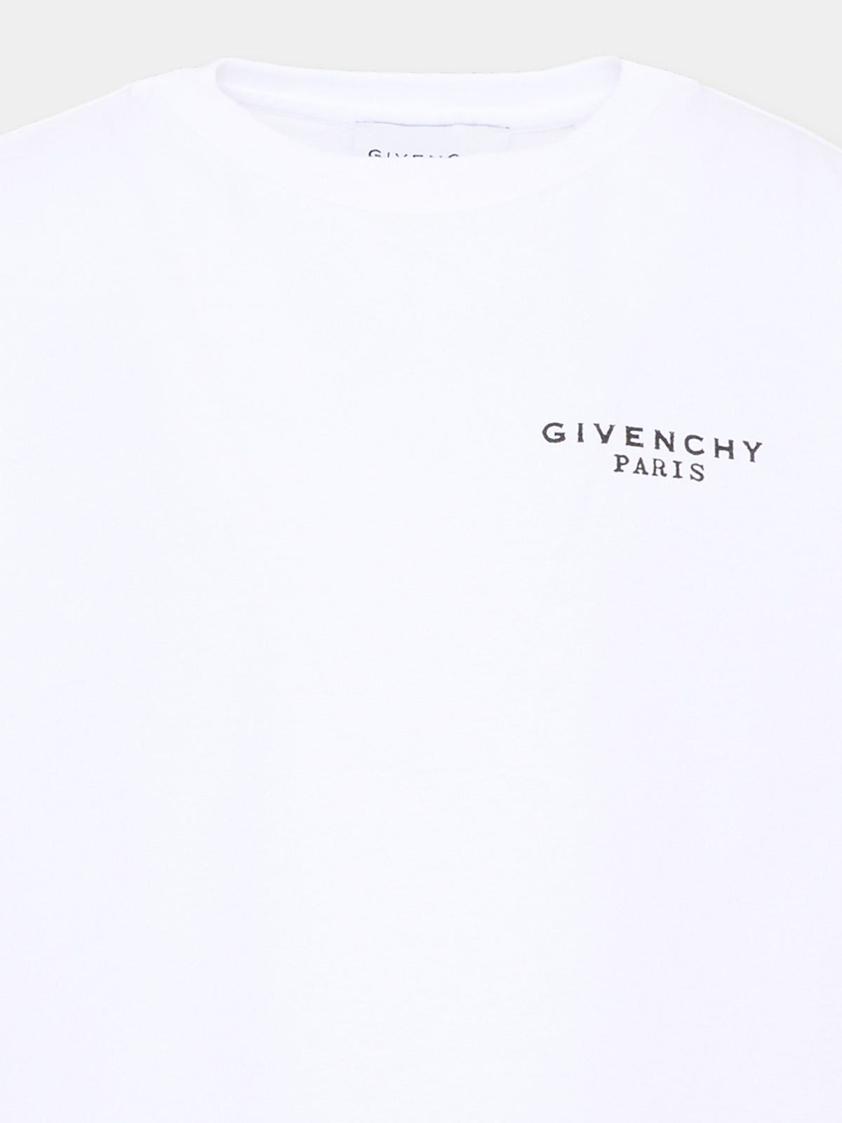 T-Shirt bianca per bambini con logo,Givenchy Kids,H31280 10P