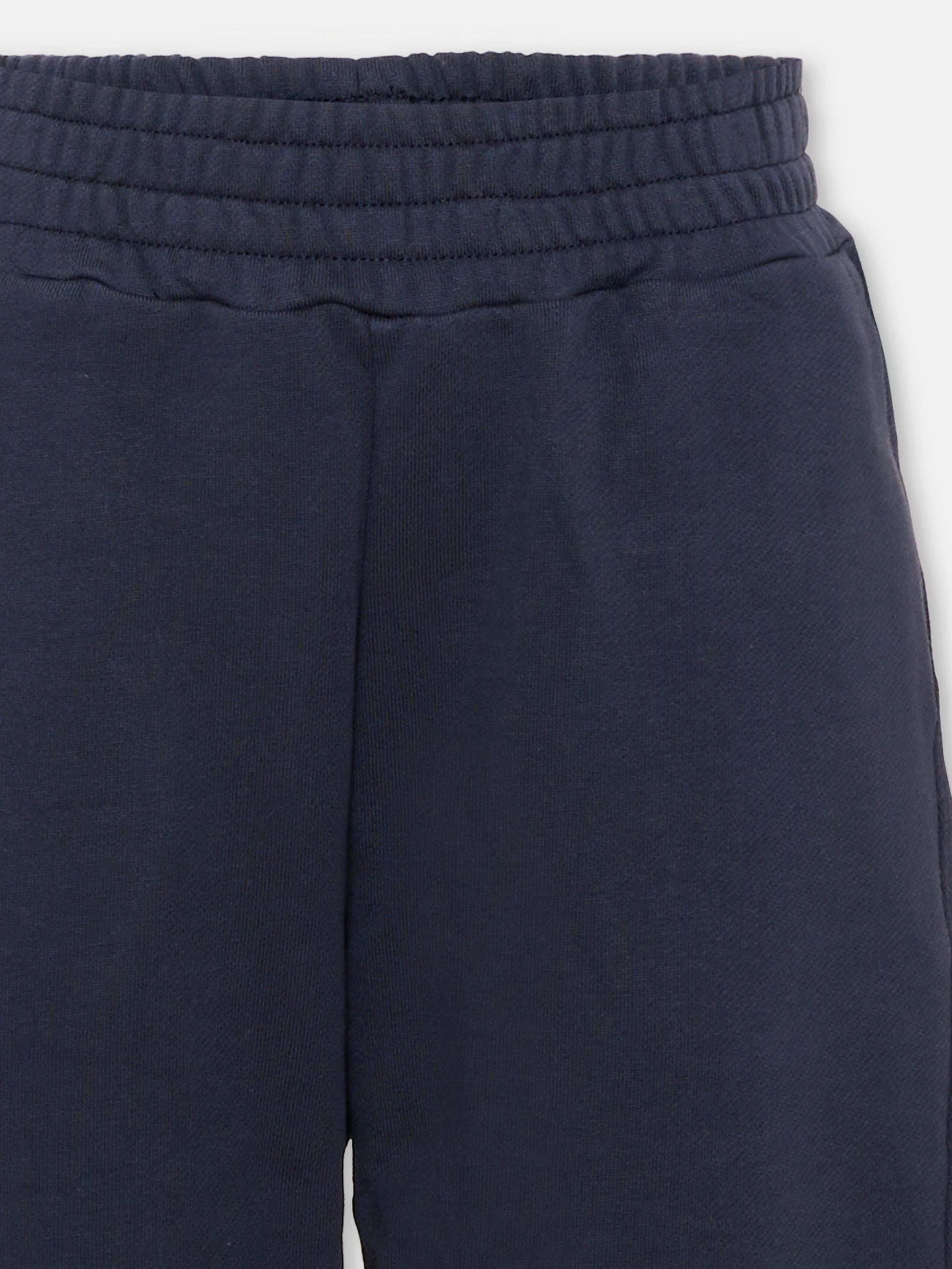 Pantalone blu per bambini con logo,Givenchy Kids,H31284 853