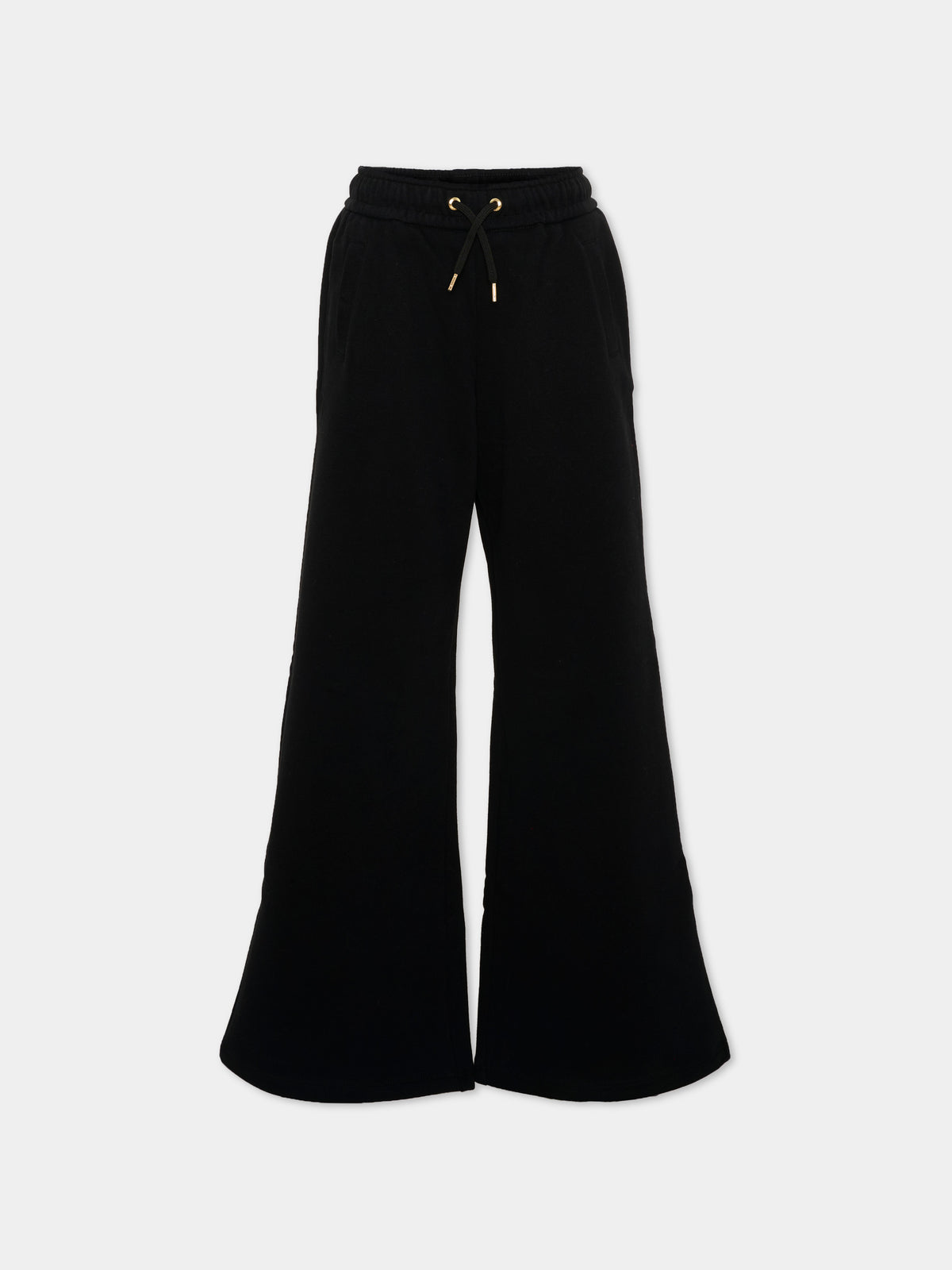 Pantalone nero per bambina ampio,Chloé Kids,C21265 09B