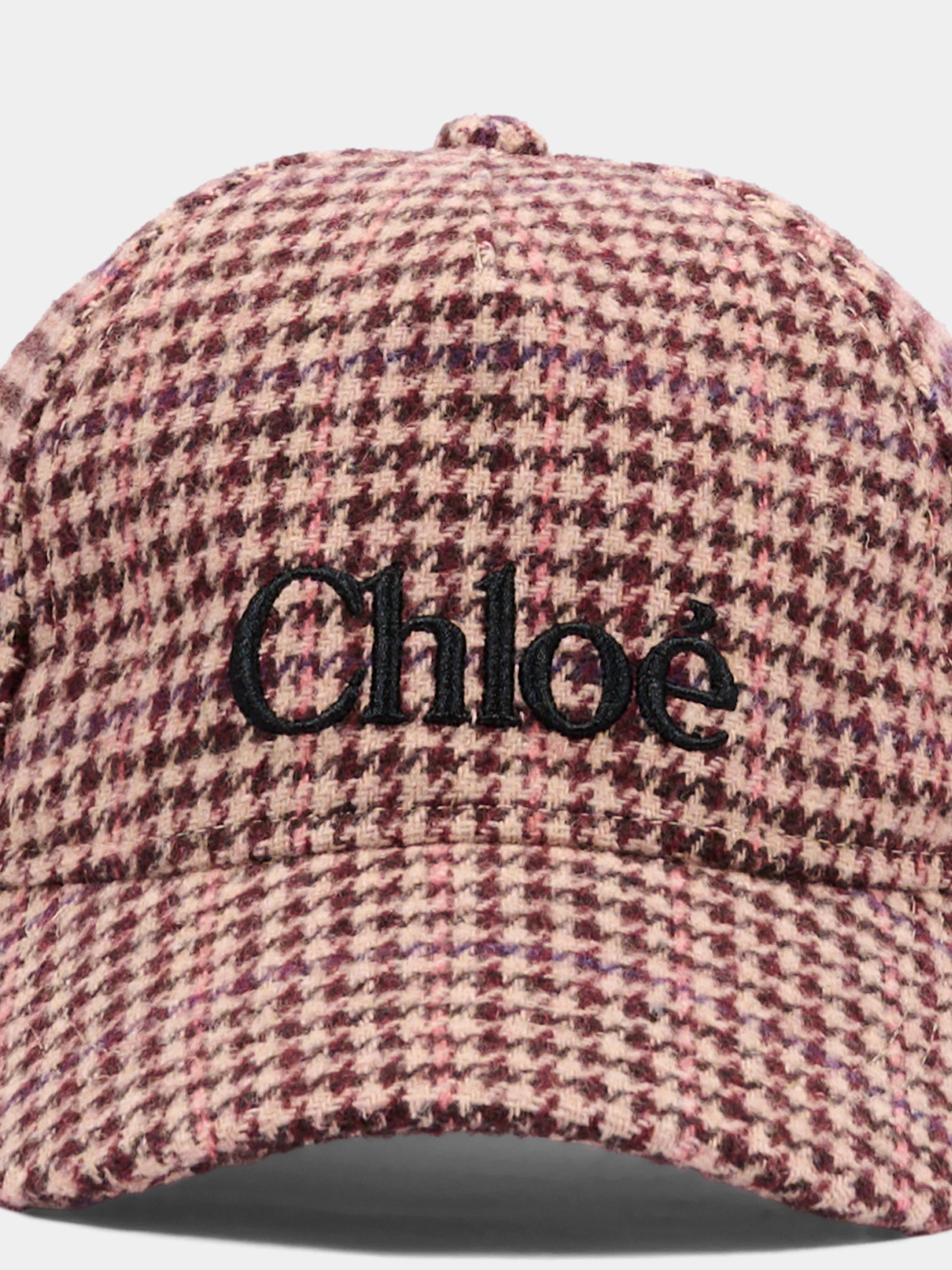 Cappello con visiera multicolor per bambina con logo,Chloé Kids,C21311 Z67
