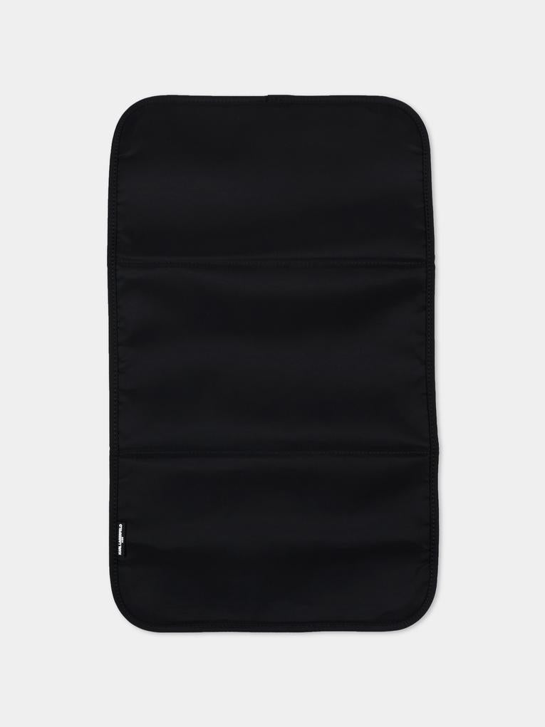 Borsa mamma nera per neonati con logo,Karl Lagerfeld Kids,Z31415 09B