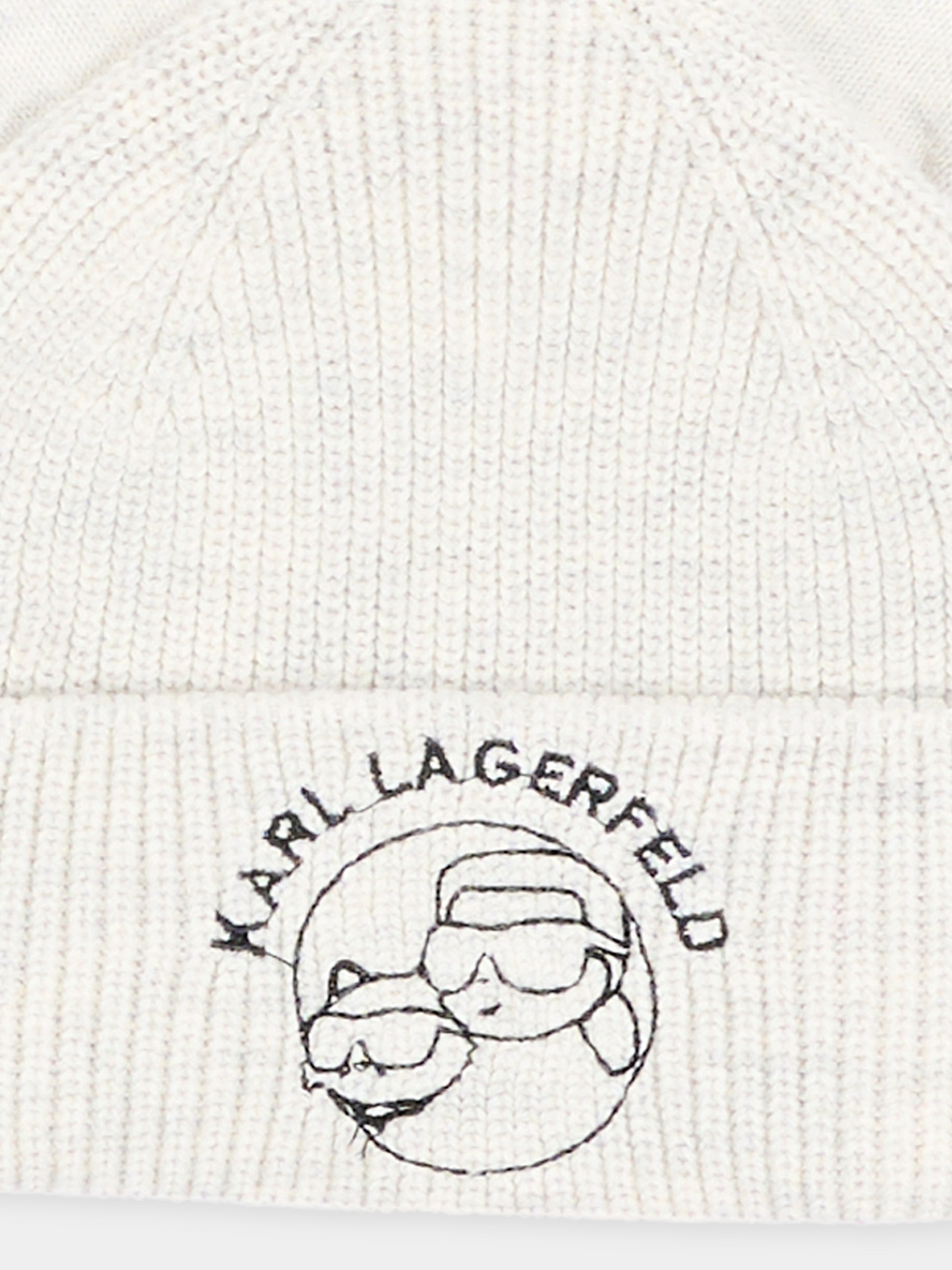Set Accessori grigio per neonato con logo,Karl Lagerfeld Kids,Z31417 C25
