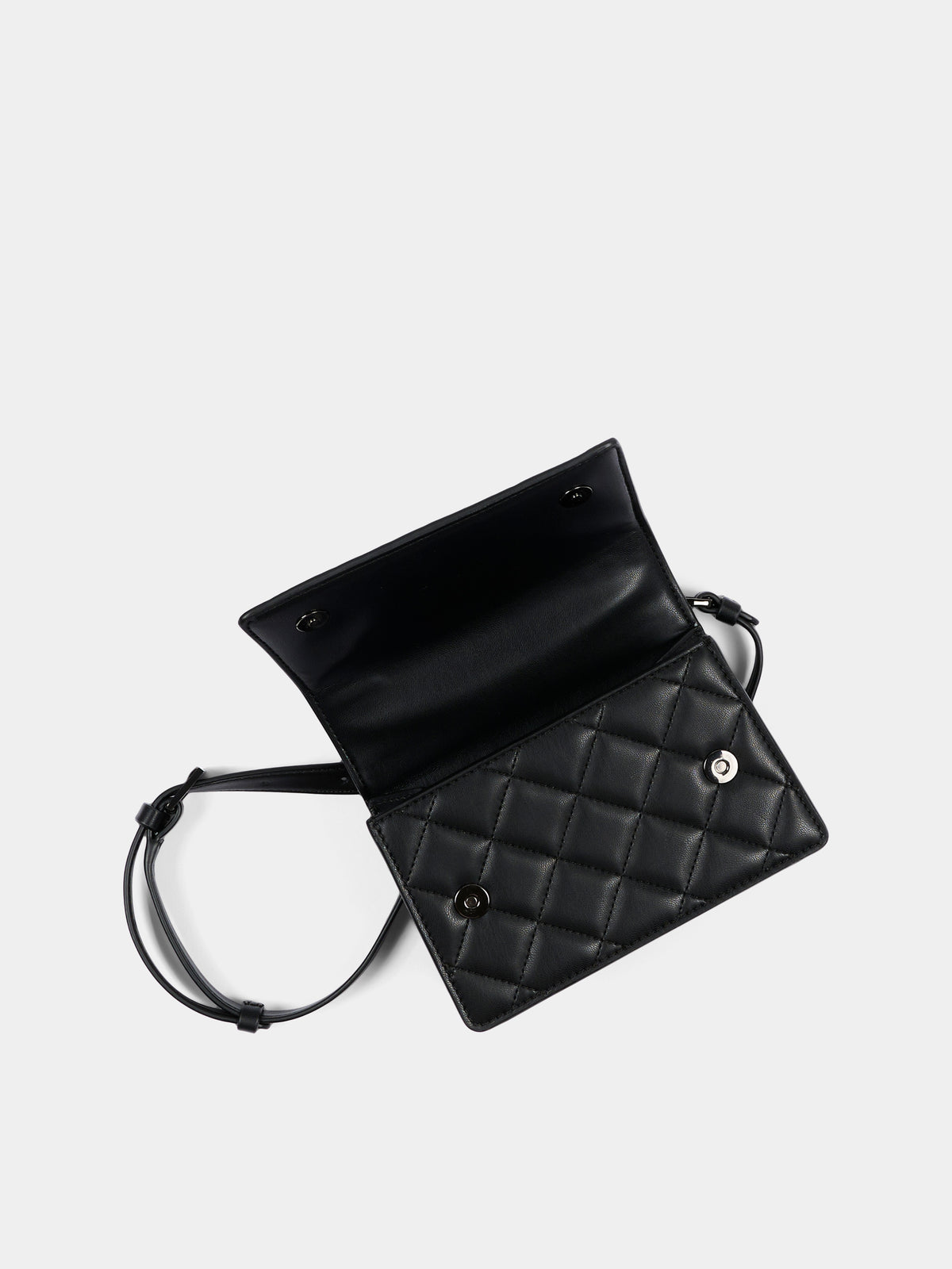 Borsa nera con Ikonik Karl,Karl Lagerfeld Kids,Z31433 09B