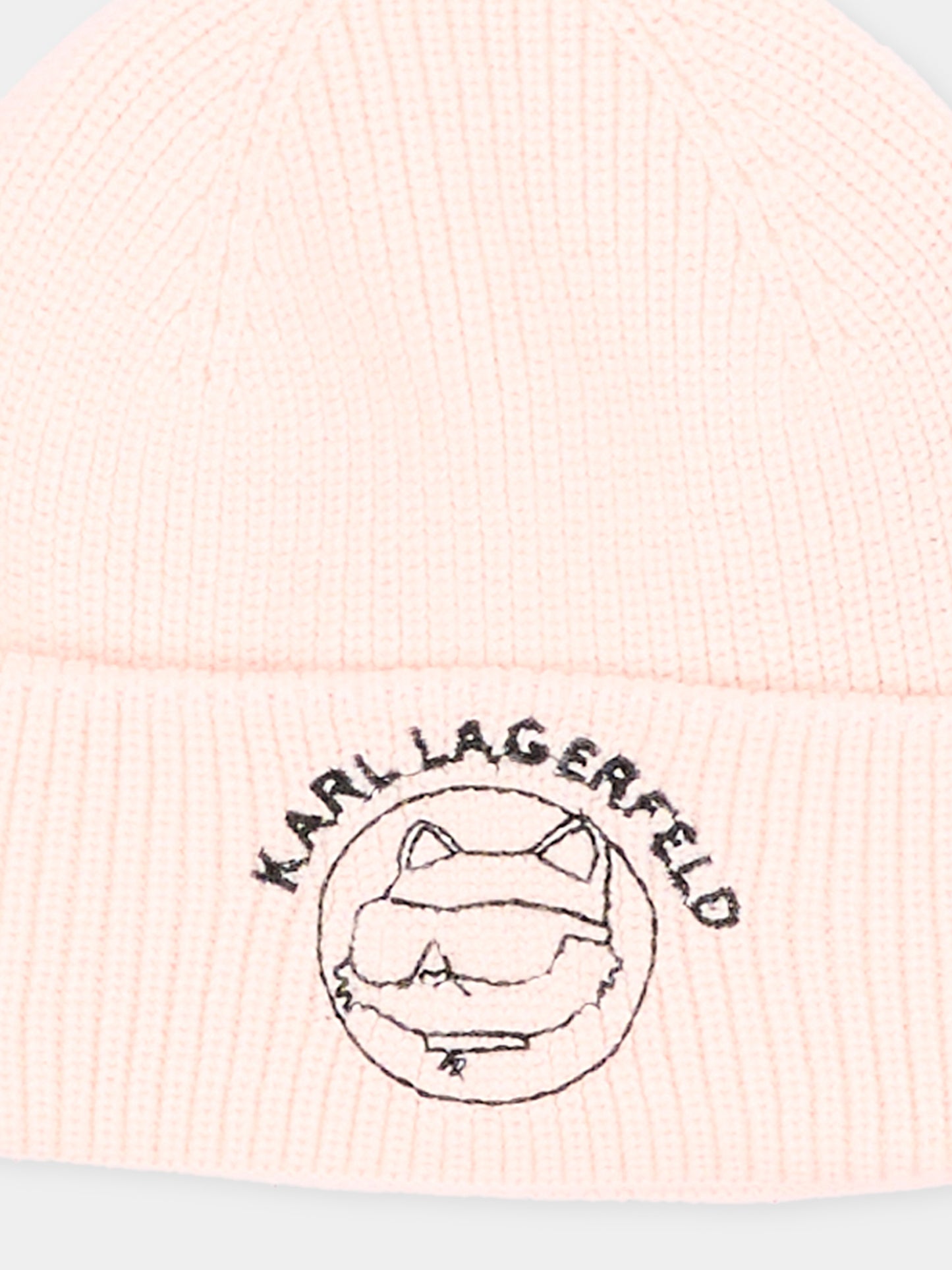 Set Accessori rosa per neonata con logo,Karl Lagerfeld Kids,Z31459 46M
