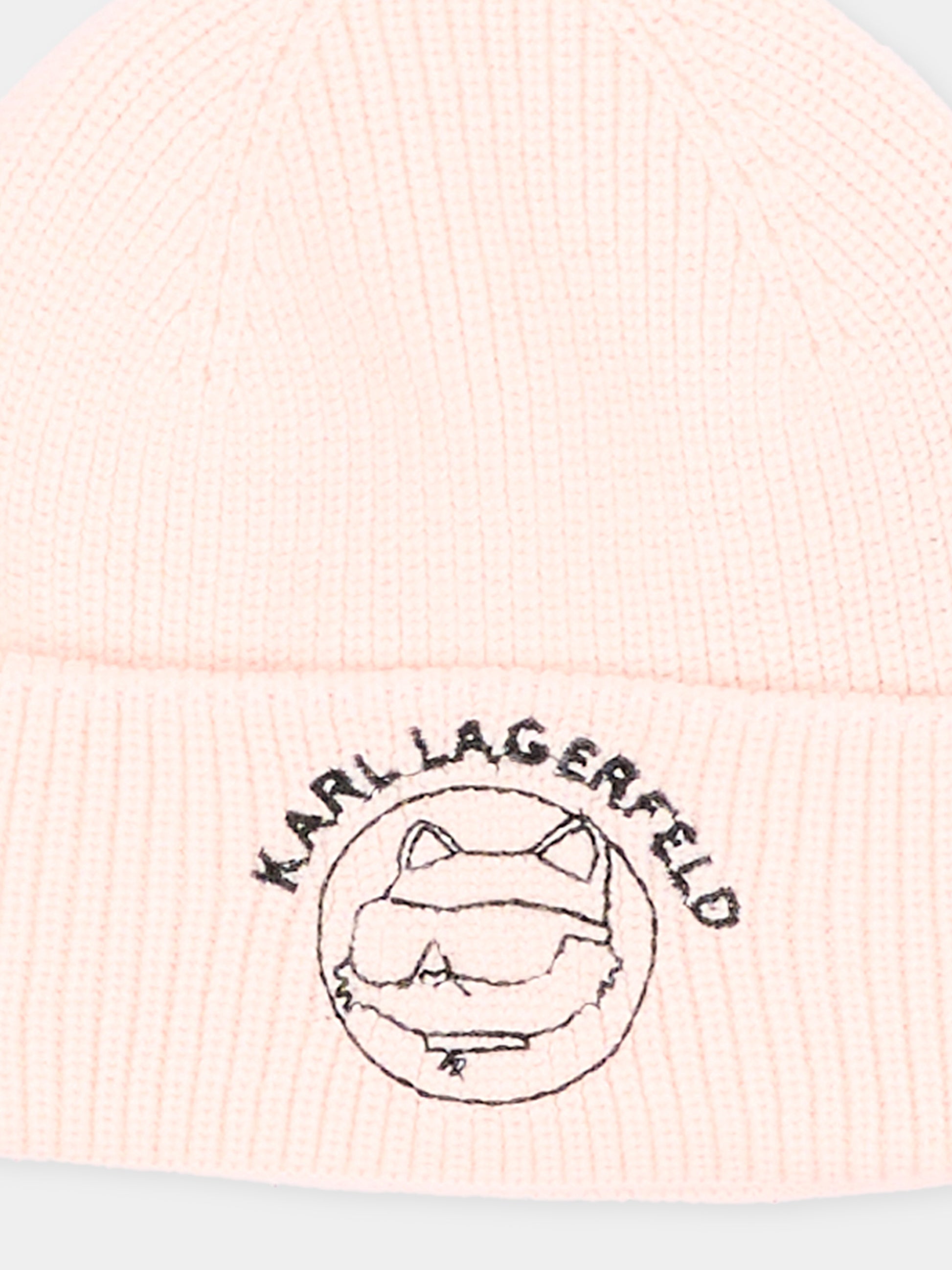 Set Accessori rosa per neonata con logo,Karl Lagerfeld Kids,Z31459 46M