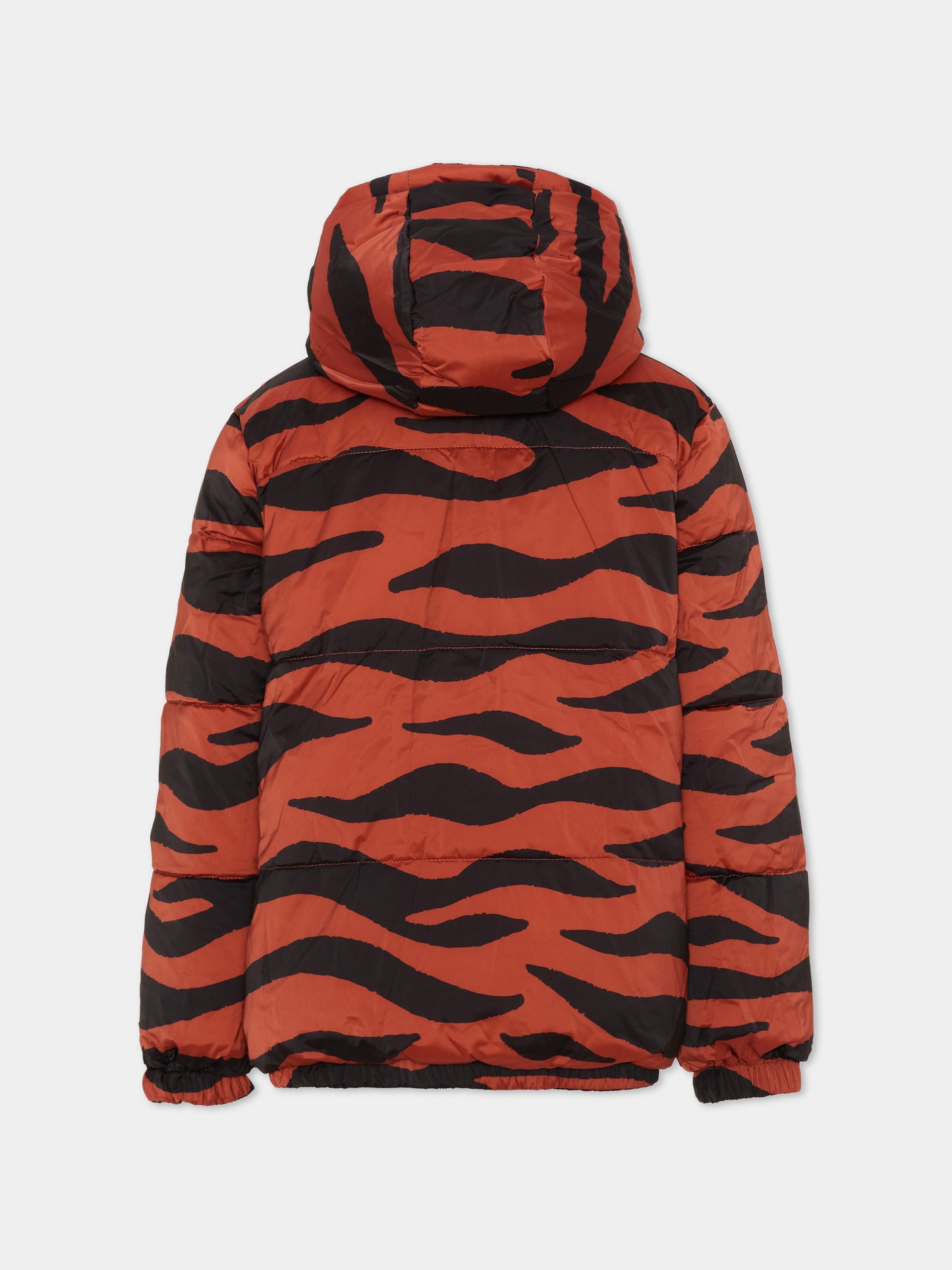 Piumini nero per bambini con logo,Kenzo Kids,K61935 09B