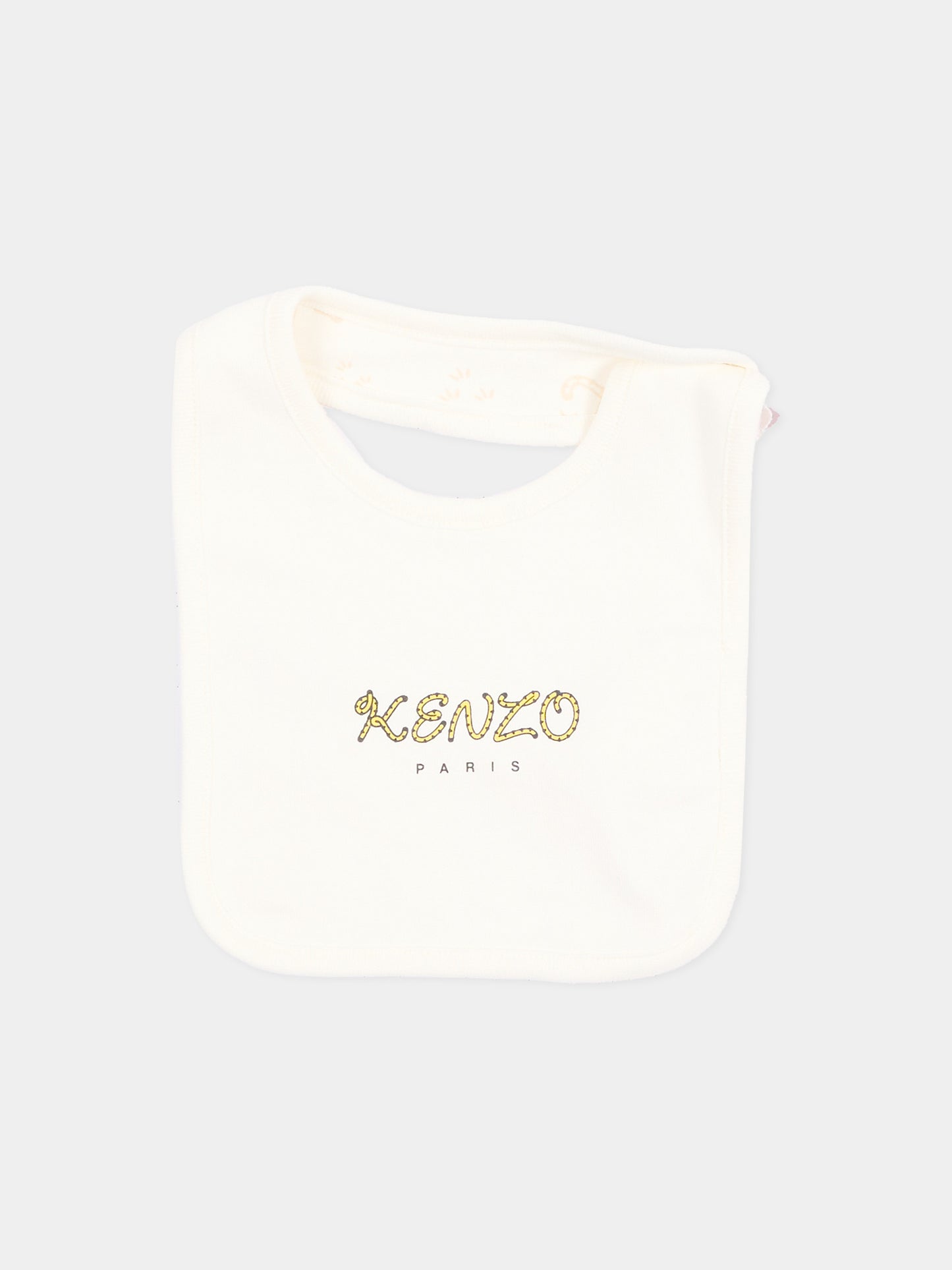 Set Tutine avorio per neonato con tigre,Kenzo Kids,K62079 117