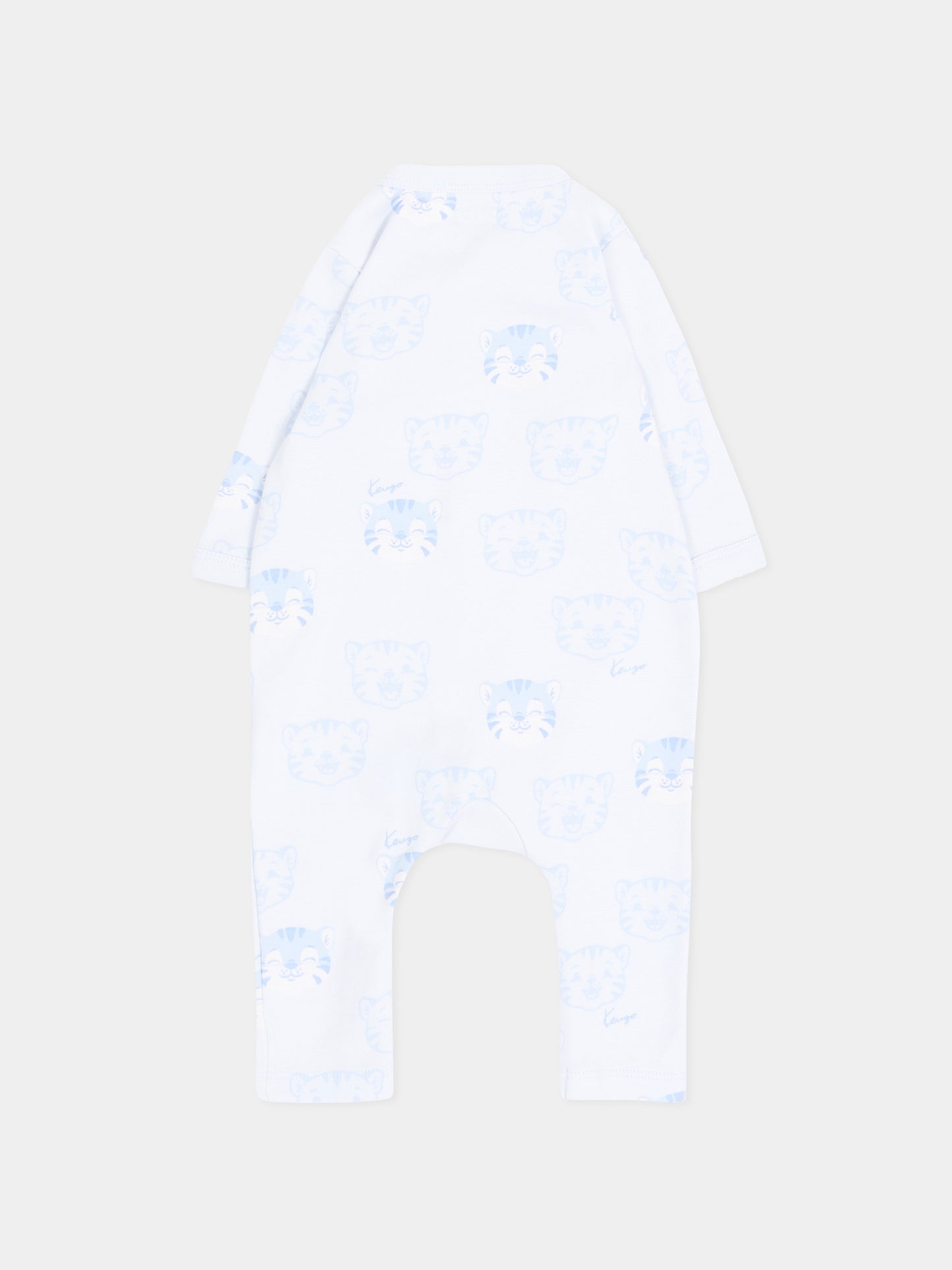 Set Tutine celeste per neonato Tiger,Kenzo Kids,K62086 77M