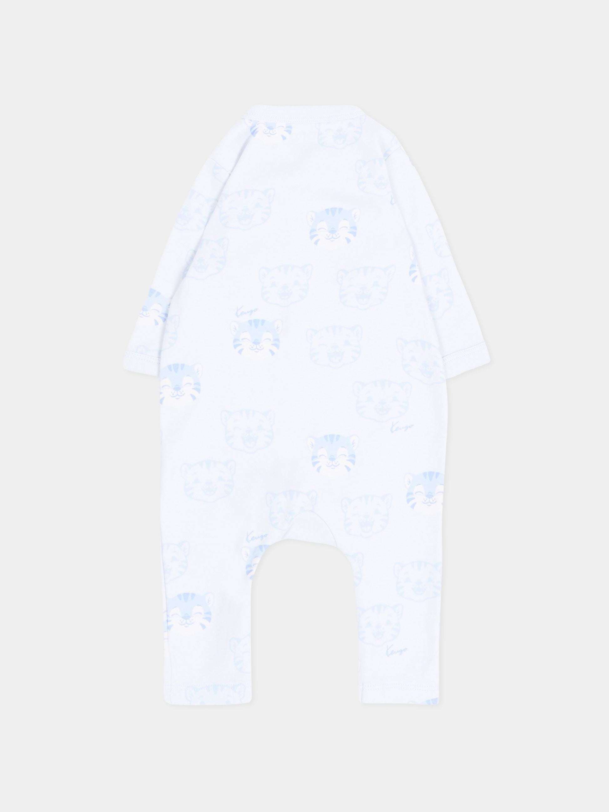 Set Tutine celeste per neonato Tiger,Kenzo Kids,K62086 77M