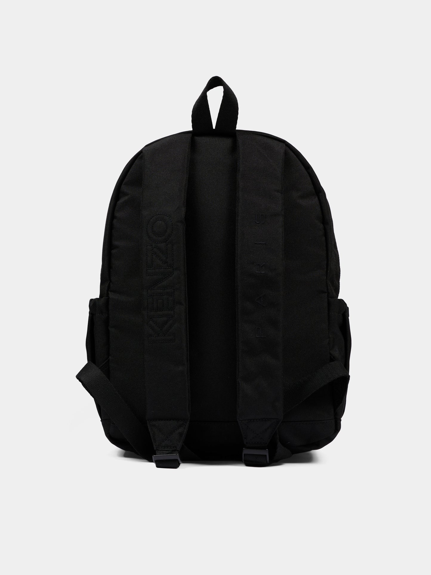 Zaino nero con ricamo logo,Kenzo Kids,K62155 09B