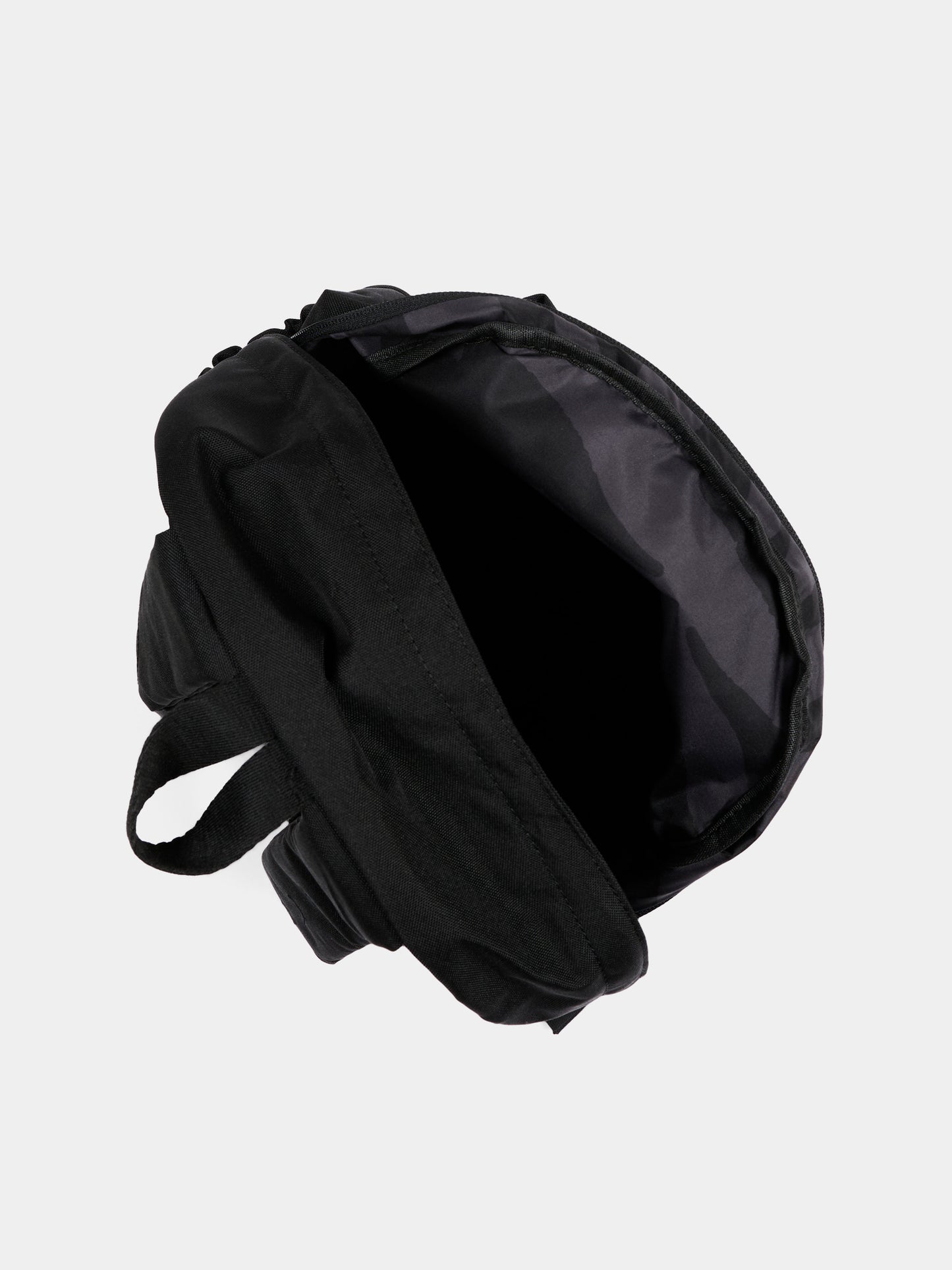 Zaino nero con ricamo logo,Kenzo Kids,K62155 09B