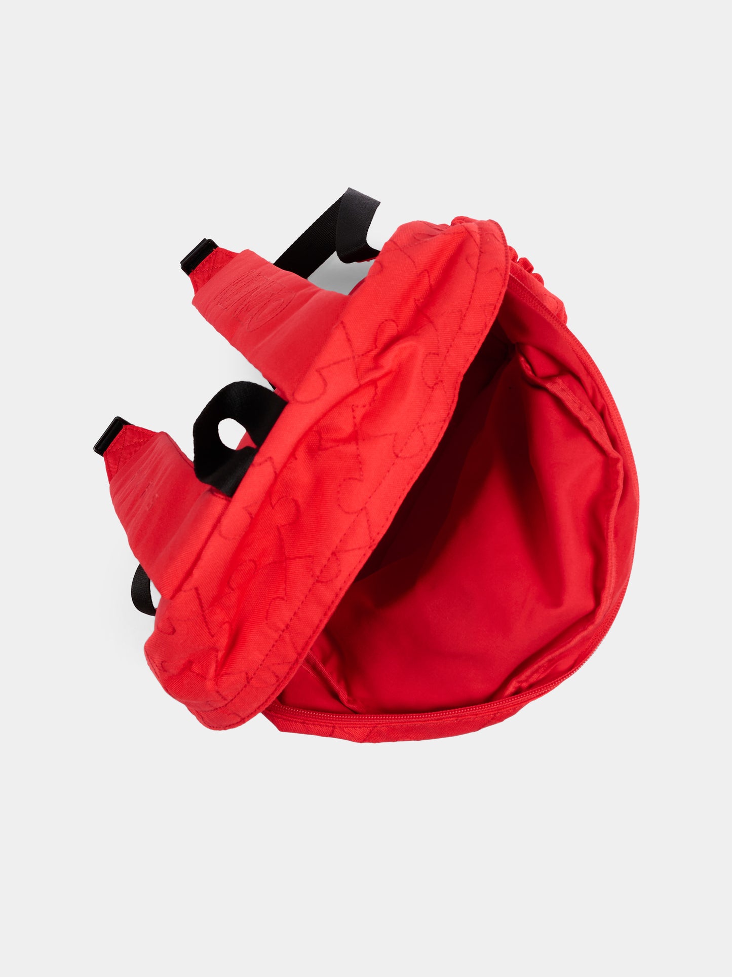 Zaino rosso con patch ricamate,Kenzo Kids,K62168 990