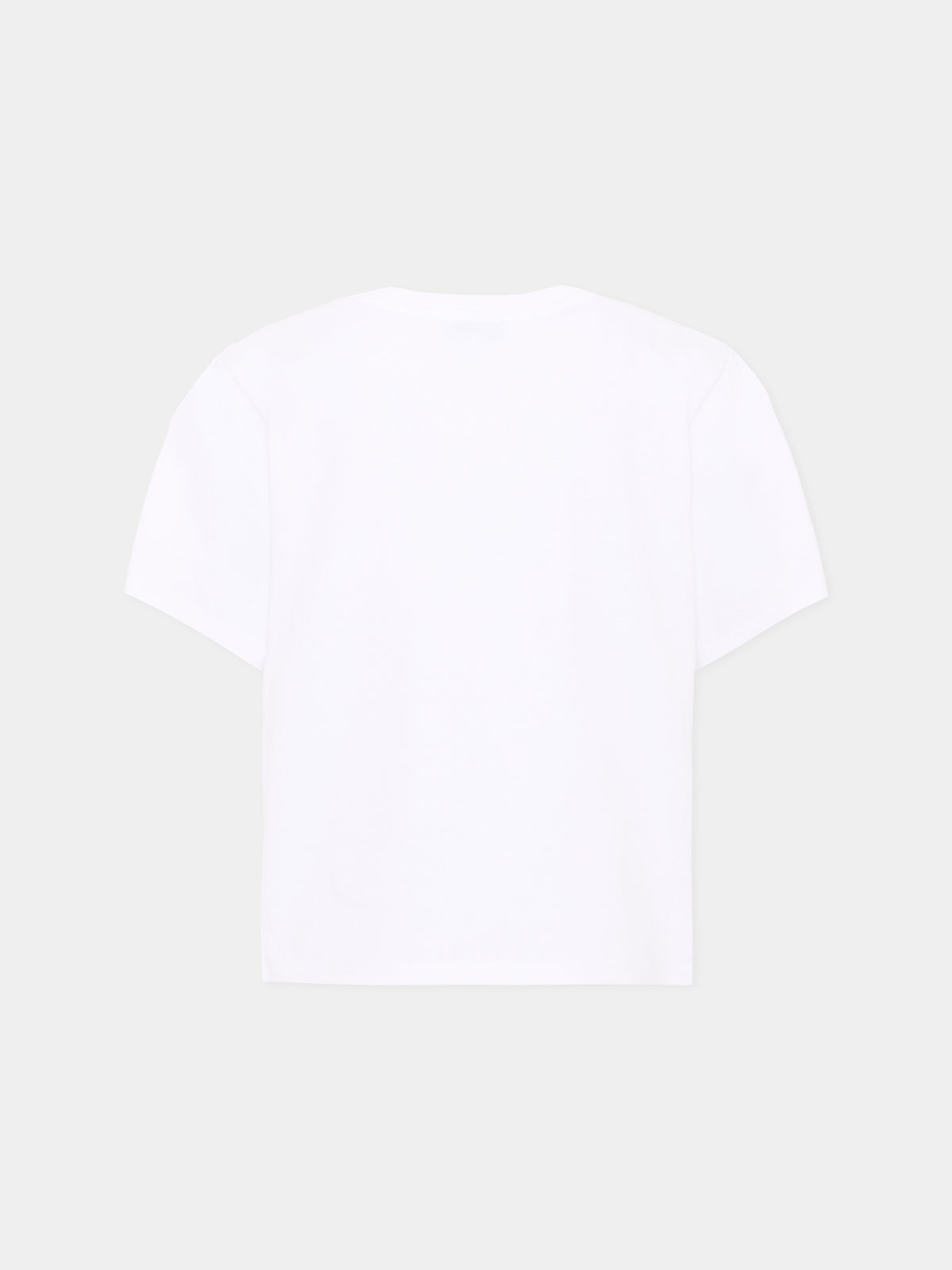 T-shirt a manica corta bianca per bambina con stampa,Marc Jacobs,W61000 10P