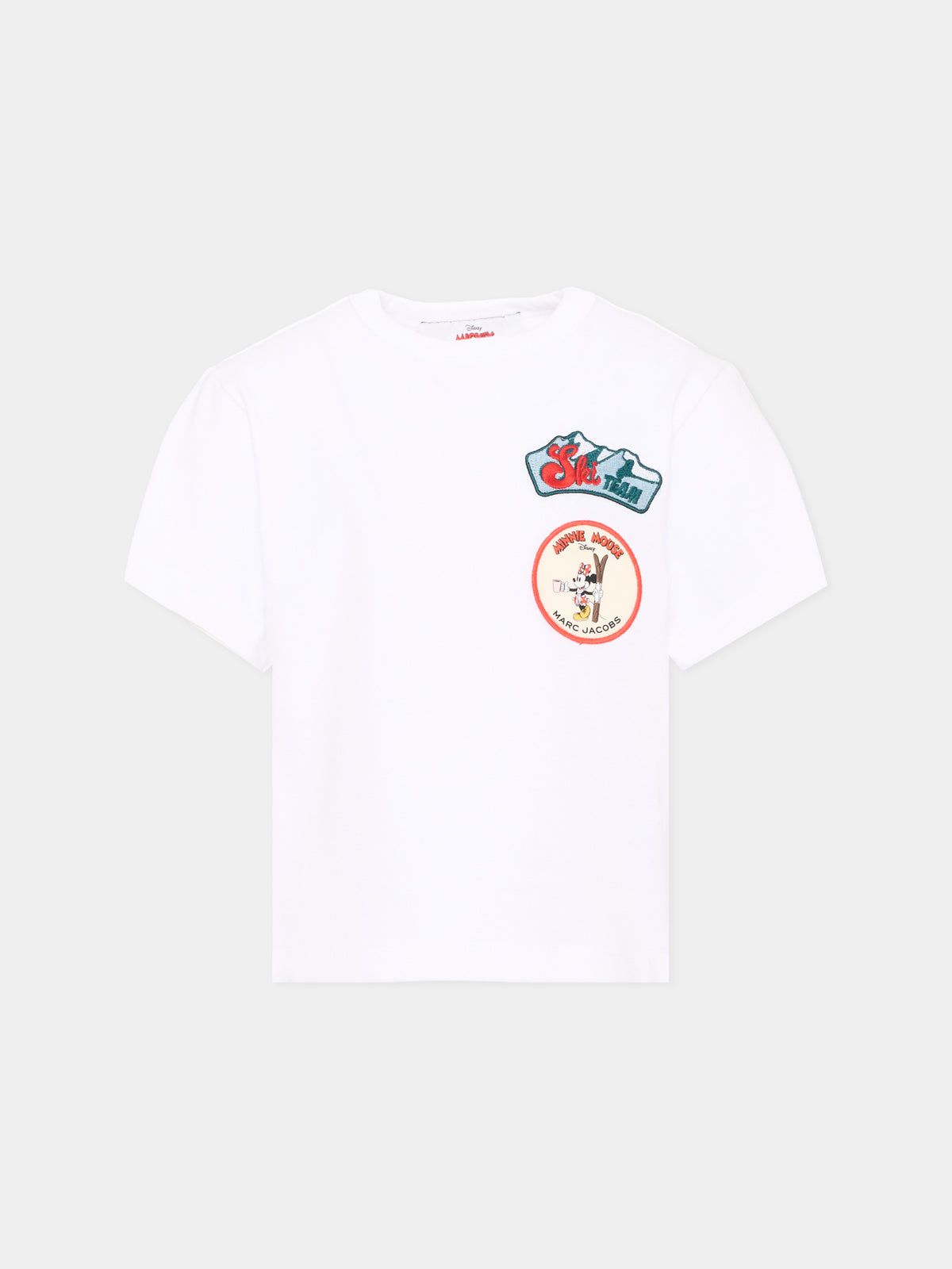 T-shirt bianca per bambina con stampa,Marc Jacobs,W61023 10P