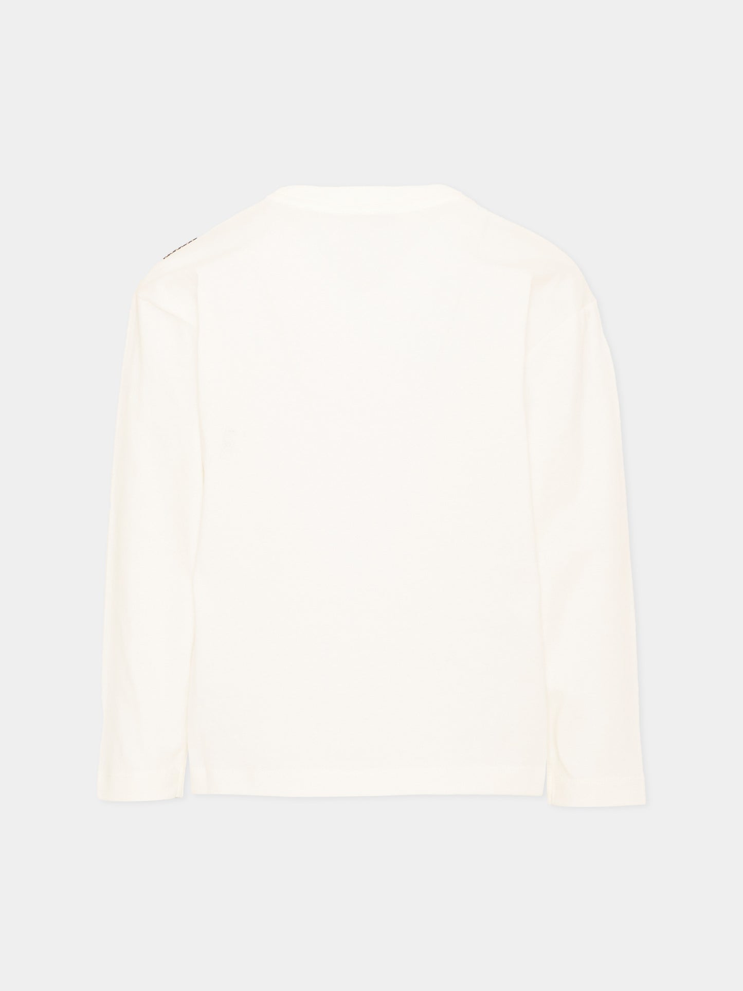 T-shirt a manica lunga bianca logo,Marc Jacobs,W61029 126