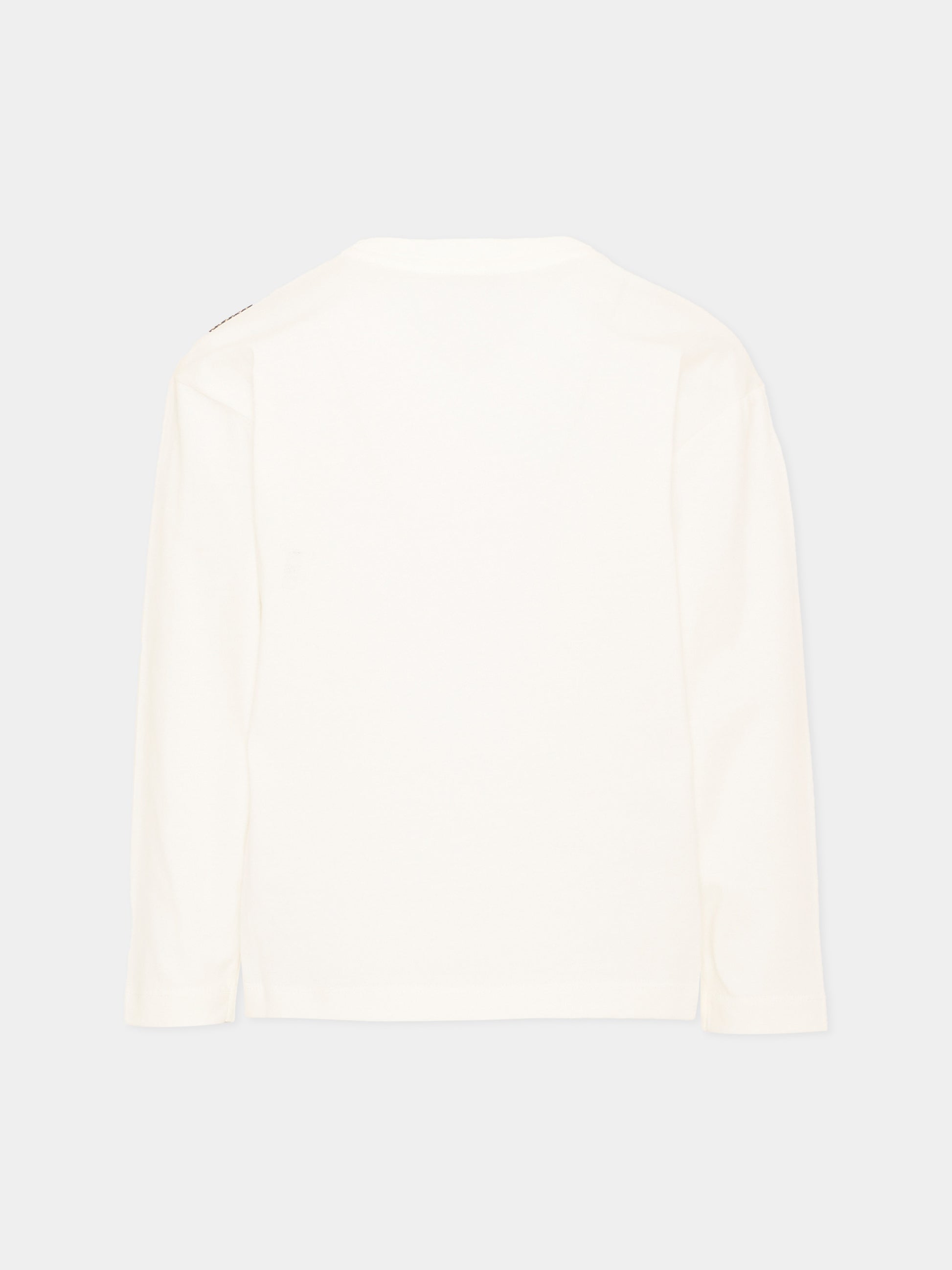 T-shirt a manica lunga bianca logo,Marc Jacobs,W61029 126