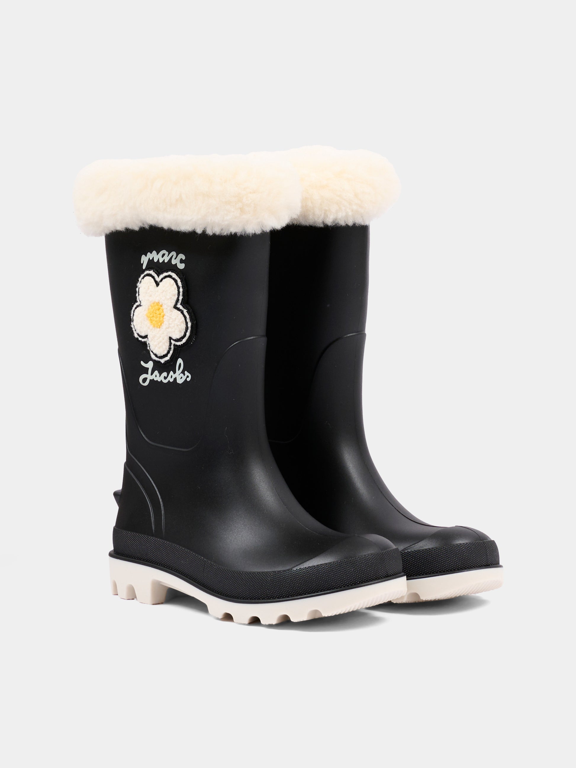 Stivali Pioggia neri per bambina,Marc Jacobs,W61082 09B