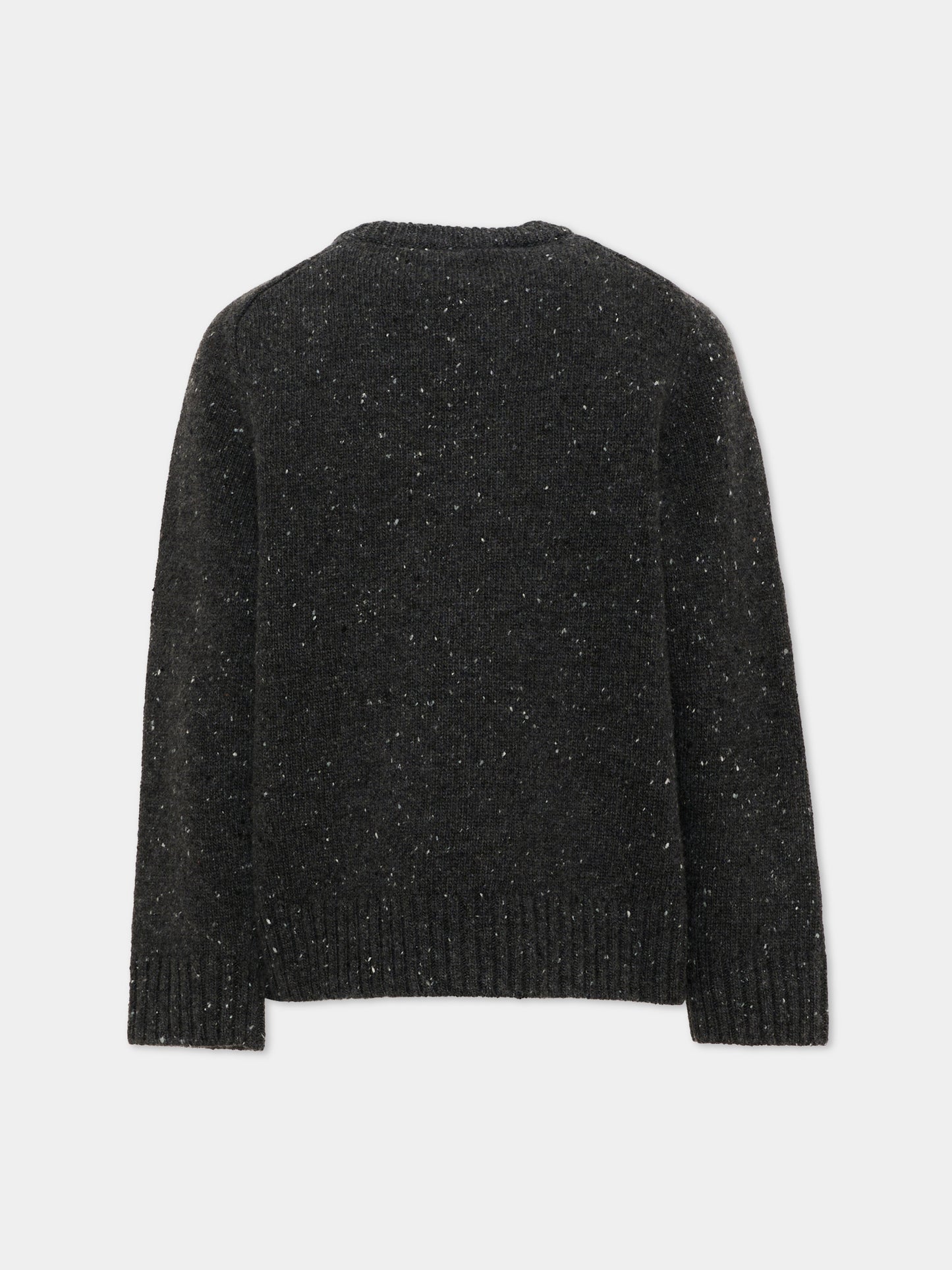 Maglione grigio per bambino con scritta,Zadig & Voltaire Kids,X60851 A48