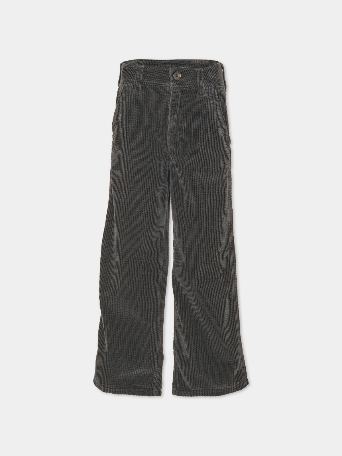 Pantalone nero per bambino in velluto a coste,Zadig & Voltaire Kids,X60859 09B