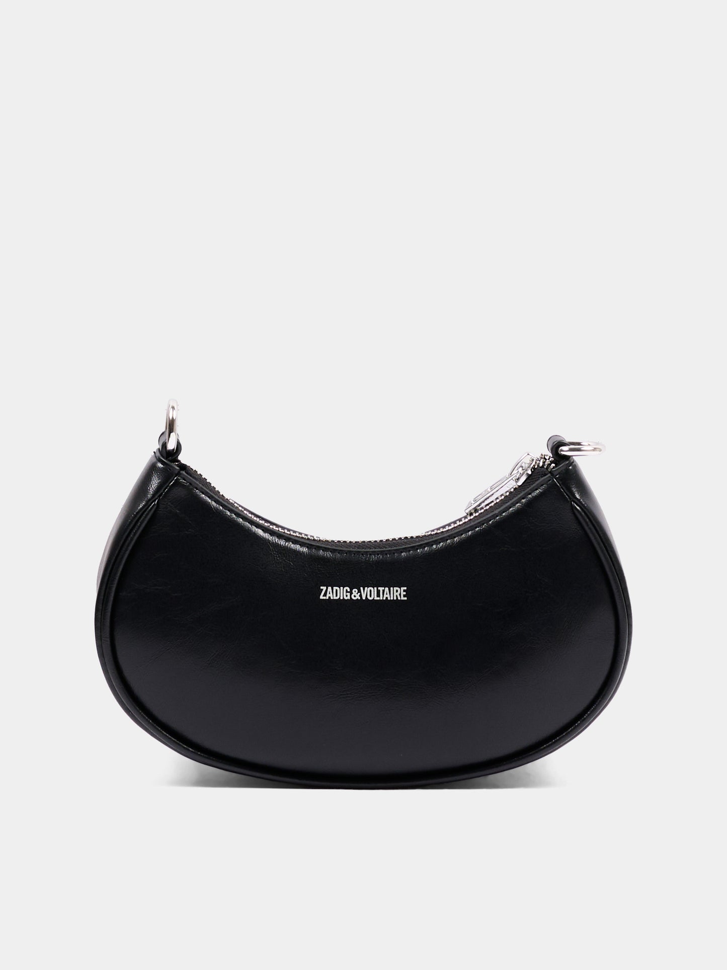 Borsa casual nera per bambina con borchie,Zadig & Voltaire Kids,X60880 09B