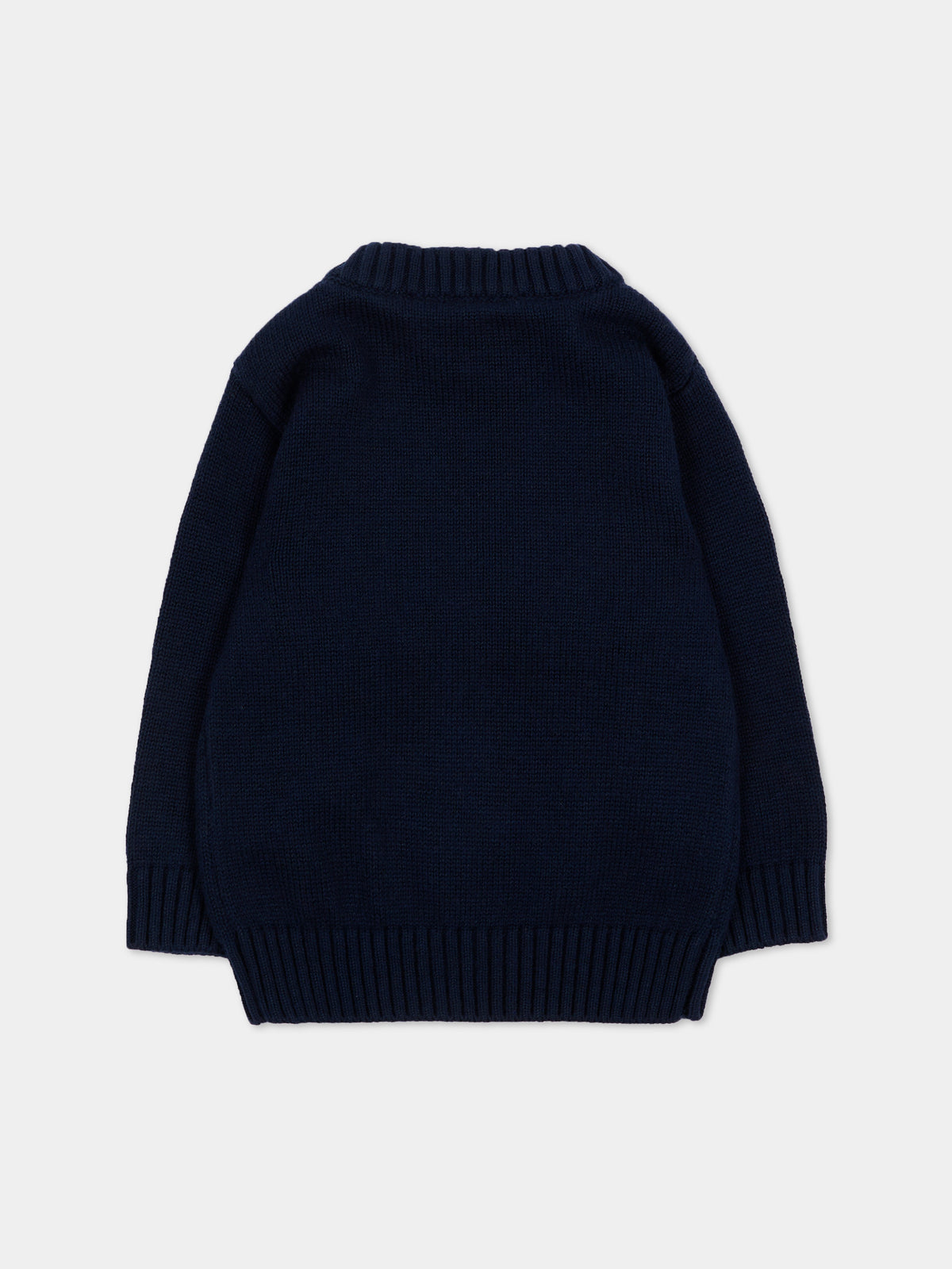 Maglione blu per neonato con logo,Timberland,T61042 849