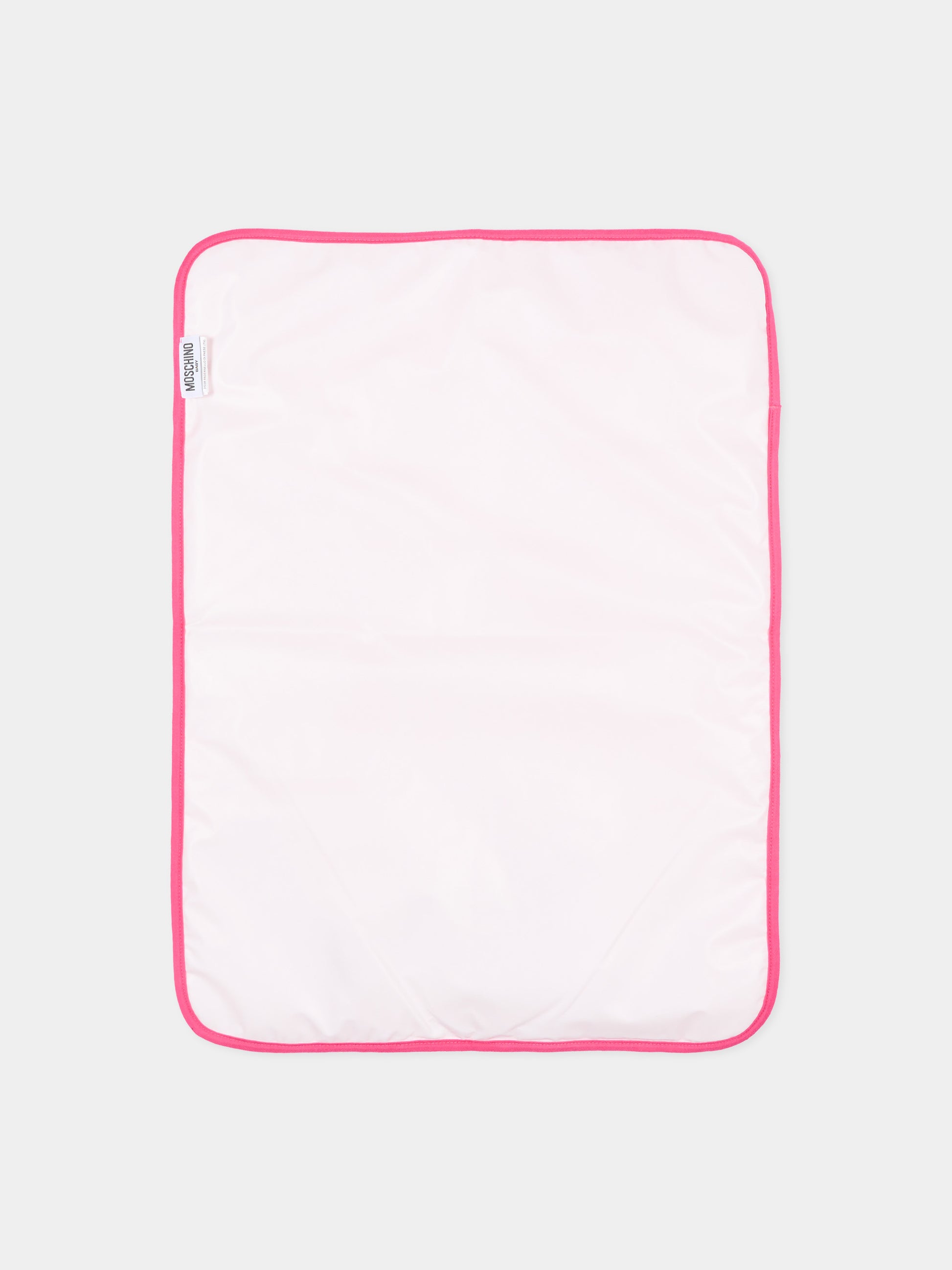 Borsa mamma fucsia per neonata con Teddy Bear,Moschino Kids,M5X03D LCA40 51450