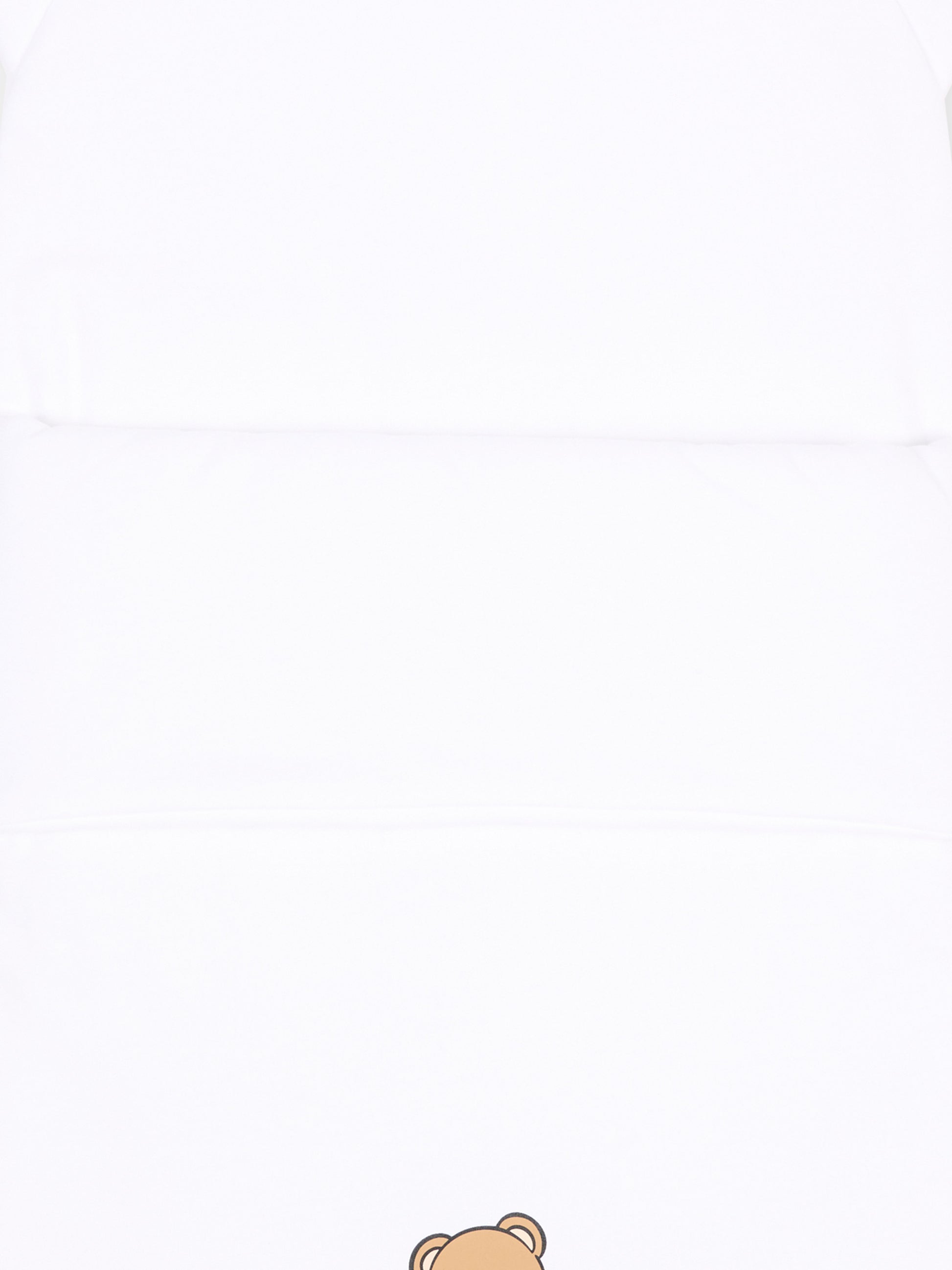 Sacco nanna bianco per neonati Teddy Bear,Moschino Kids,MME00U LCA40 10101
