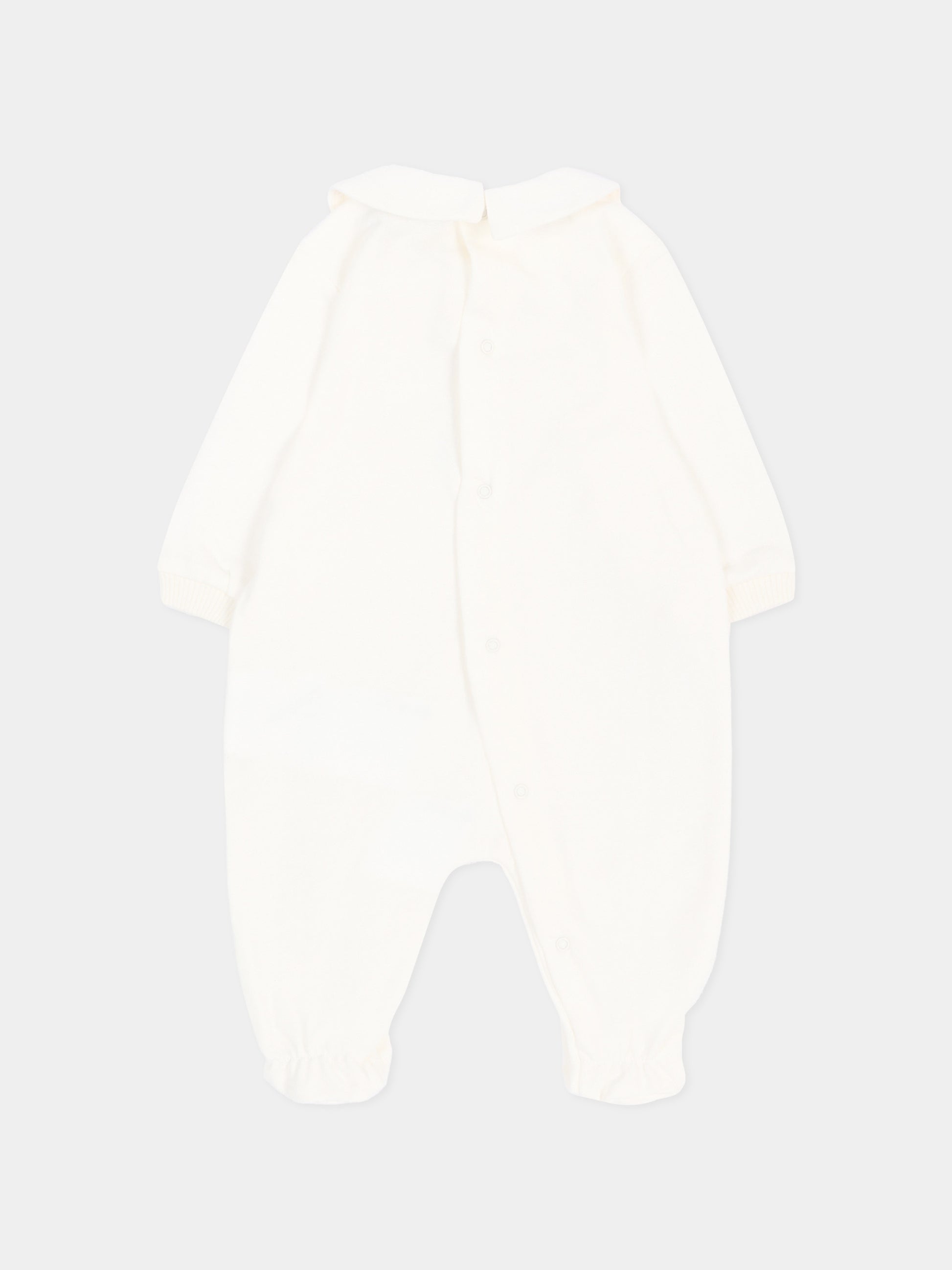 Tutina avorio per neonati con Teddy Bear,Moschino Kids,MUT04Z LCA40 10063