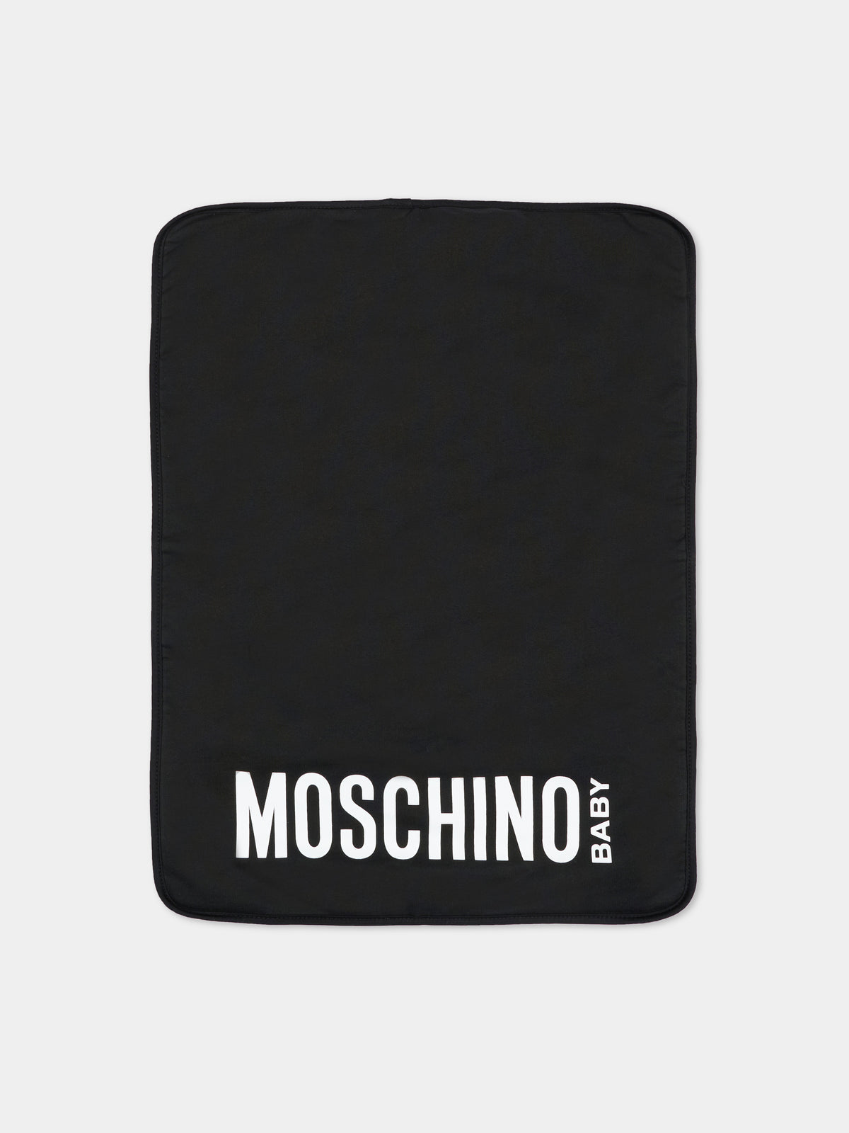 Borsa mamma nera per neonati con Teddy Bear,Moschino Kids,MUX05Z L3AC5 60100