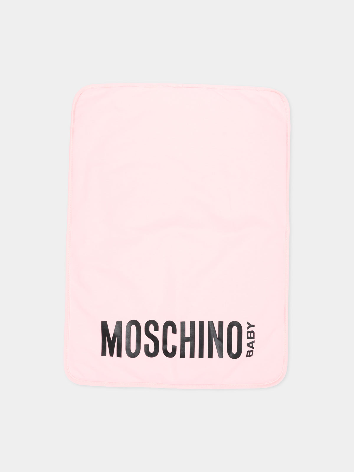 Borsa mamma rosa per neonata con Teddy Bear,Moschino Kids,MUX062 LCA93 50209