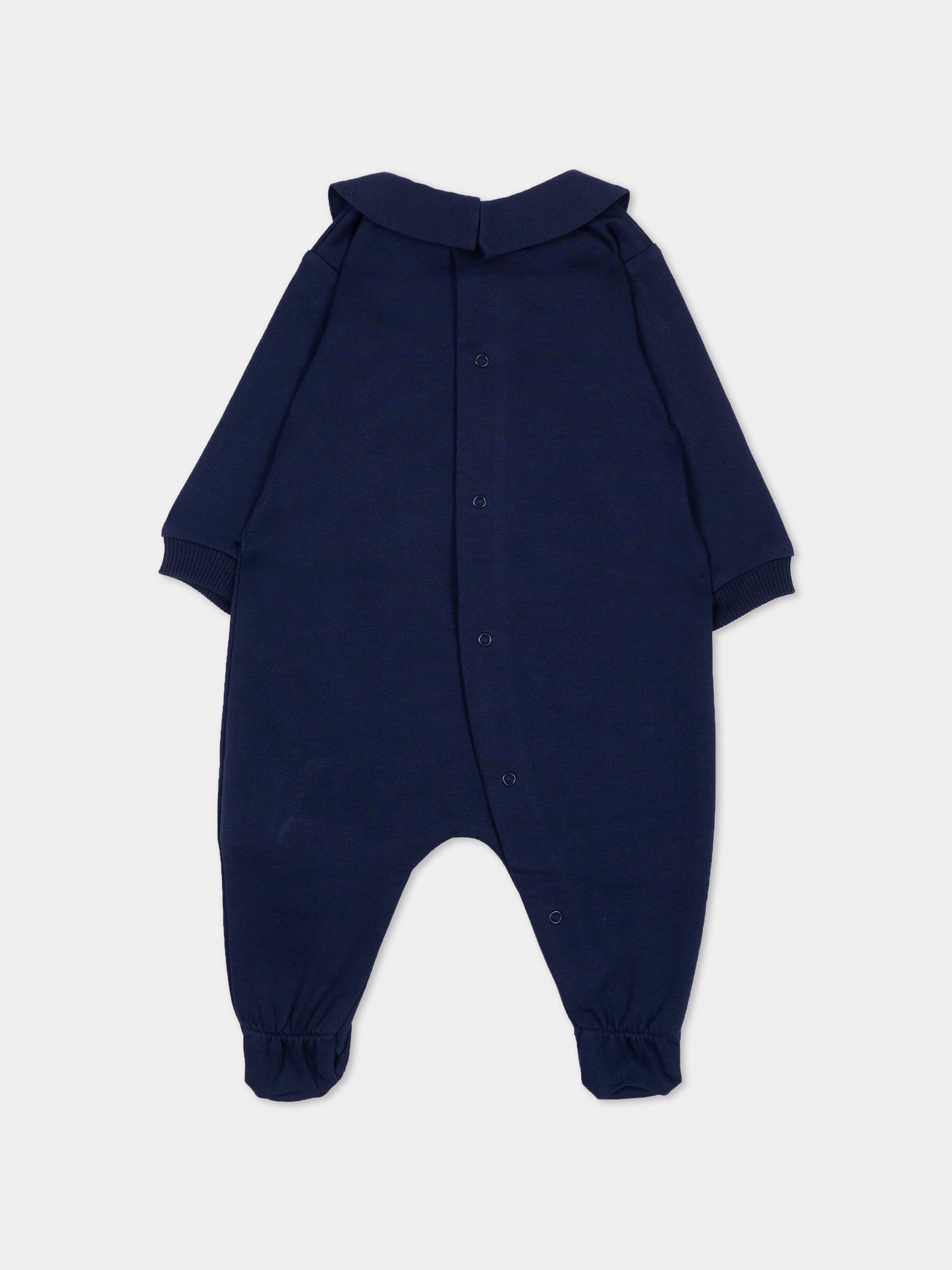 Tutina blu per neonati con Teddy Bear,Moschino Kids,MUY09O LCA40 40016
