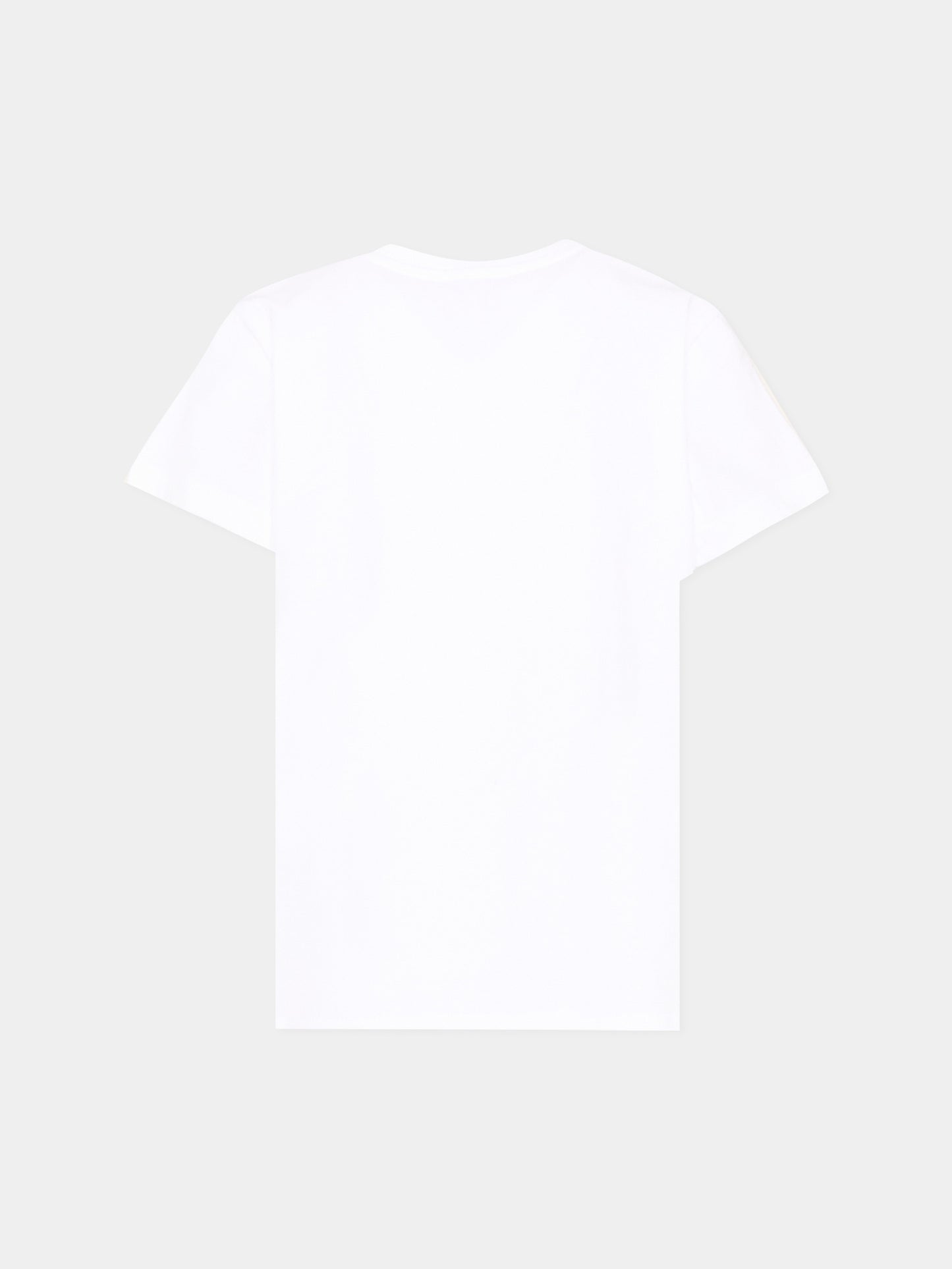 T-Shirt bianca per bambini con Teddy Bear,Moschino Kids,HNM05V LAA10 10101