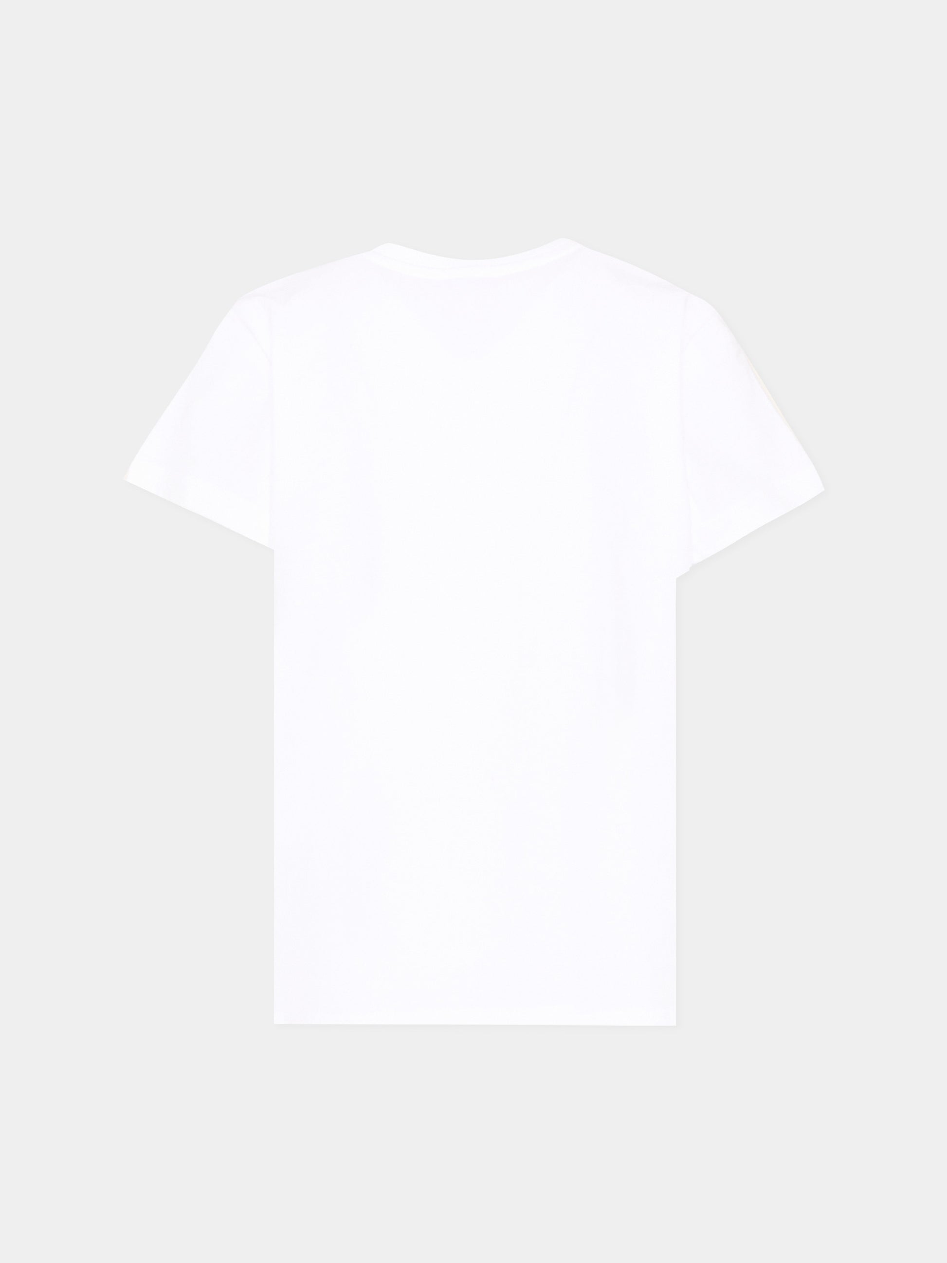 T-Shirt bianca per bambini con Teddy Bear,Moschino Kids,HNM05V LAA10 10101