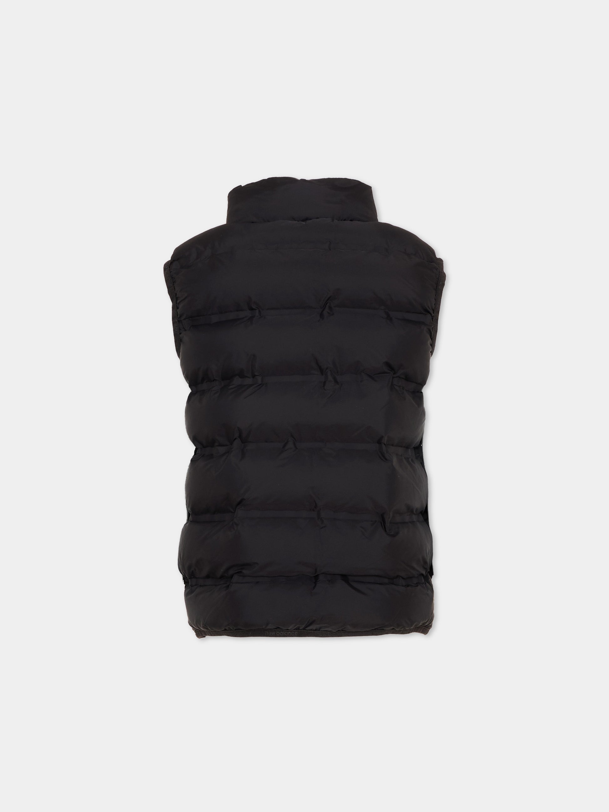 Gilet nero per bambino imbottito,New Balance,LAKB0037 BK