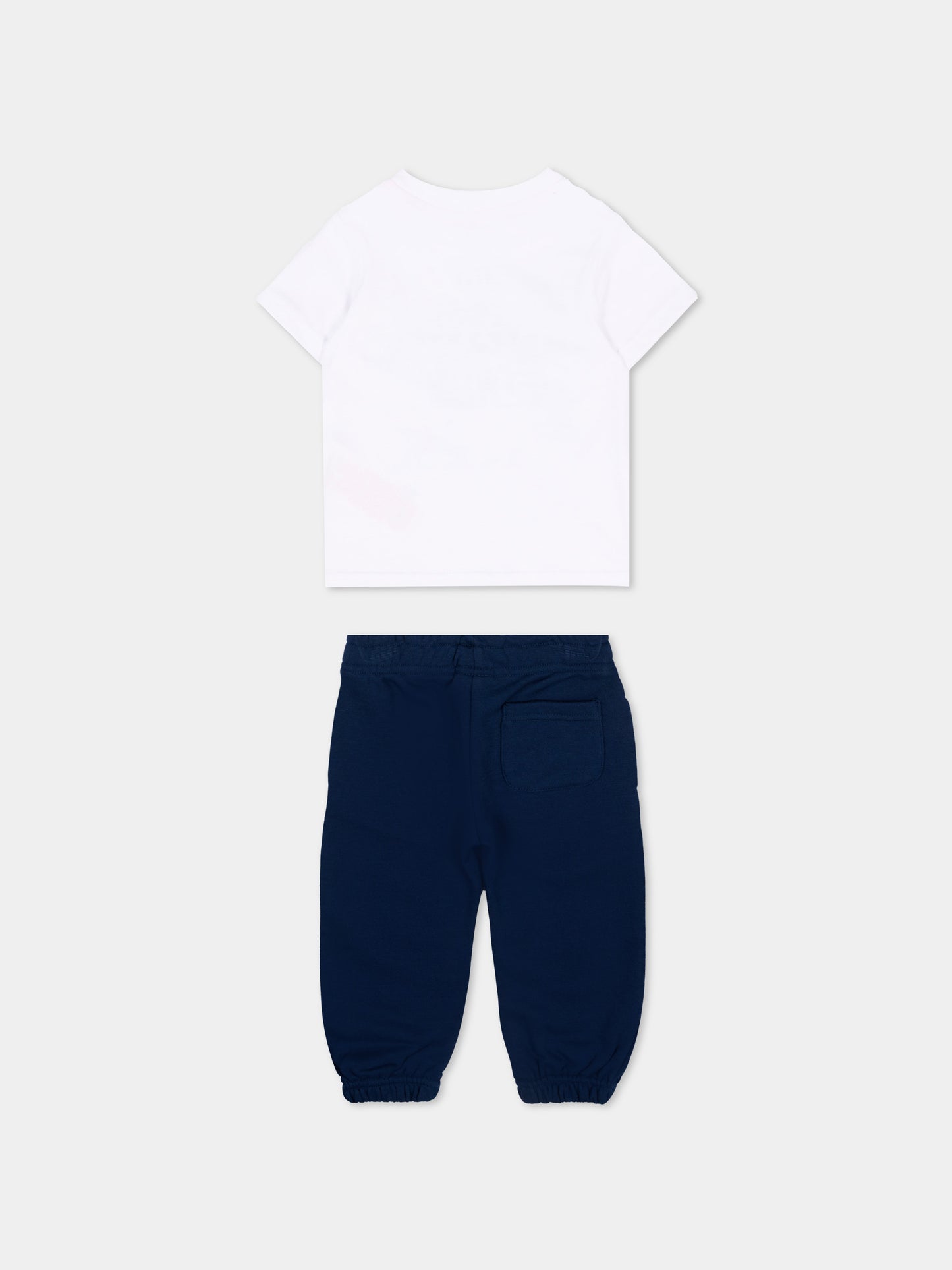 Completo sportivo multicolor per neonato,New Balance,LAKB0303I BWE