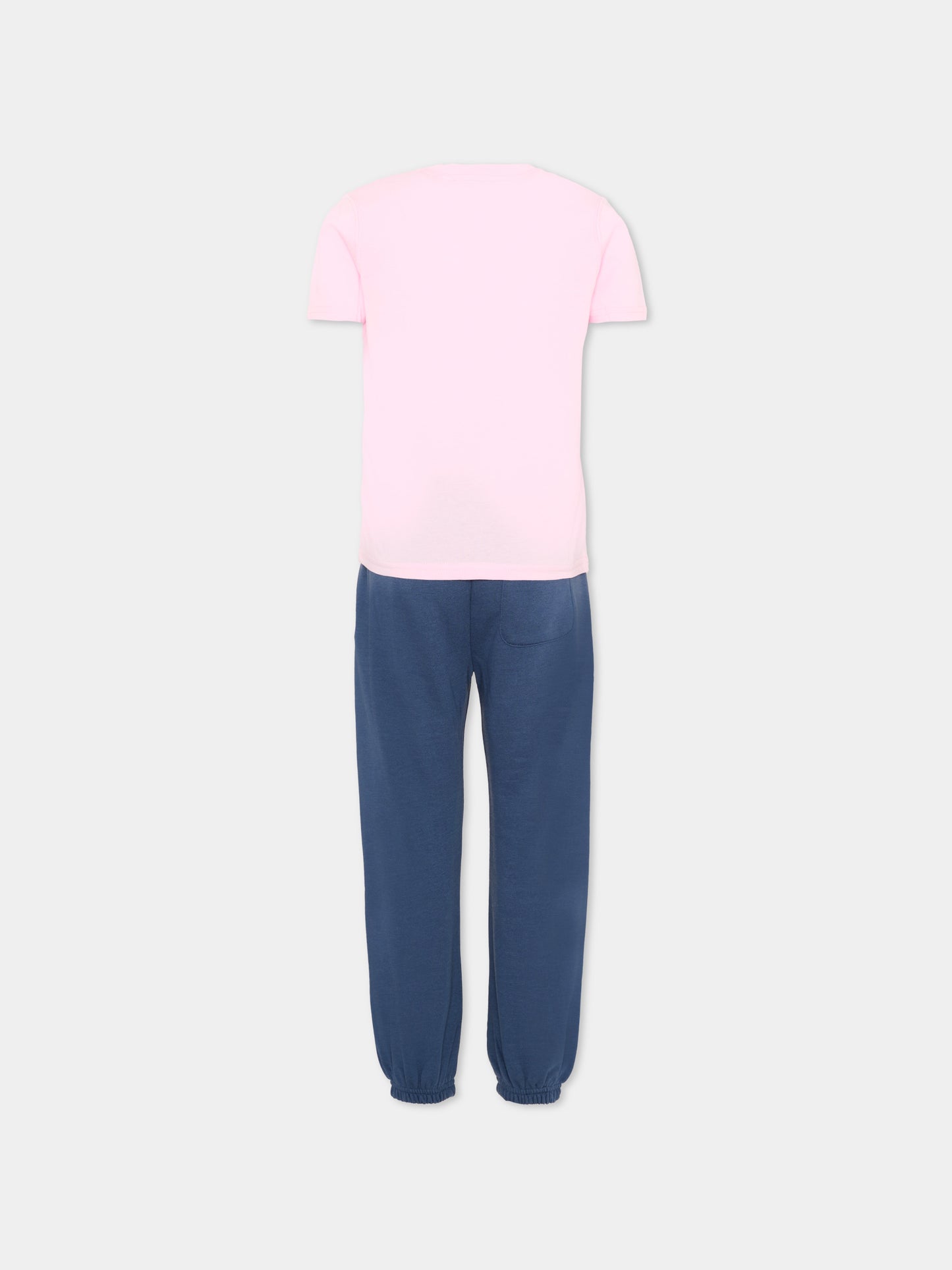 Completo sportivo rosa per bambina,New Balance,LAKG0249I LIR
