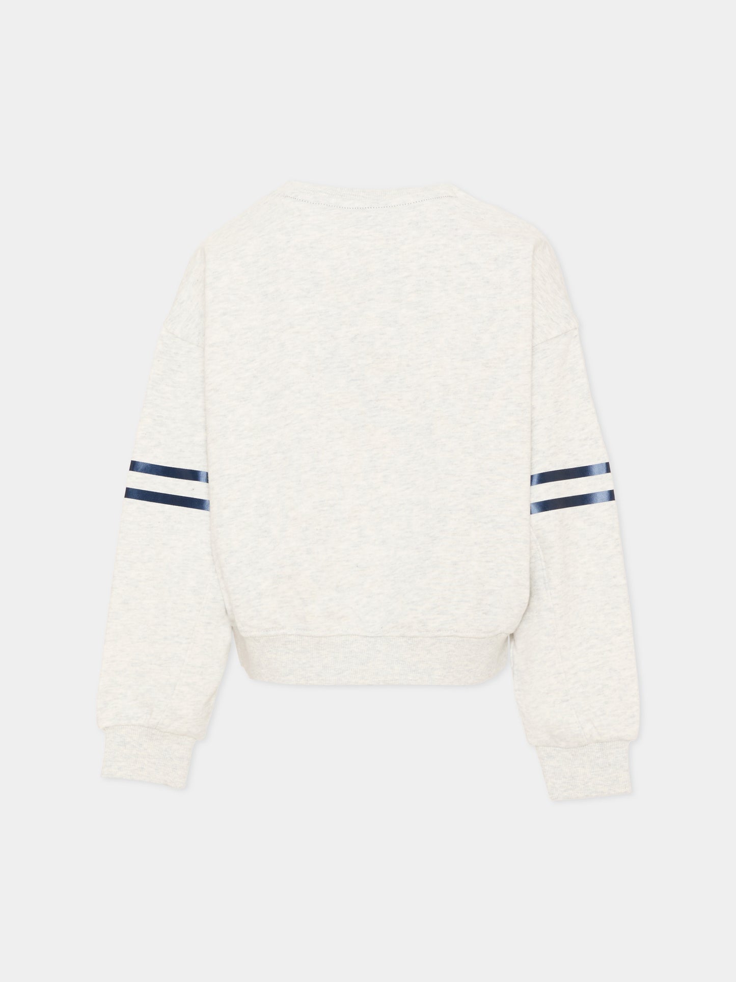 Felpa grigia per bambini con logo,Tommy Hilfiger Junior,KG0KG08746 P09