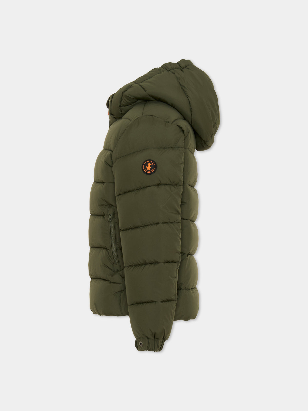 Piumino verde Dony per bambino,Save The Duck Kids,J35560B MIRO23 50012
