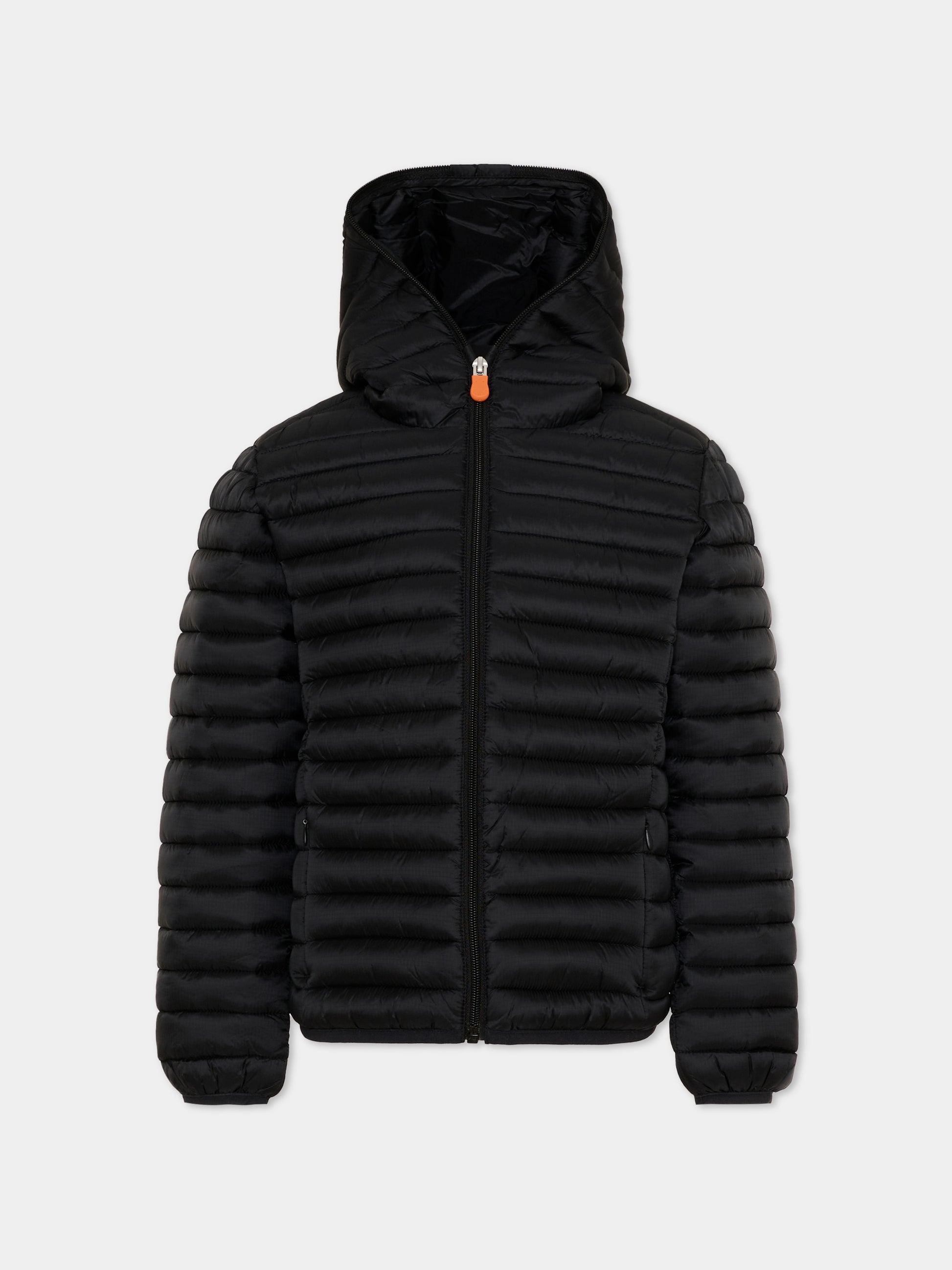 Piumino Eko nero per bambini,Save The Duck Kids,J30650B STOP21 10000