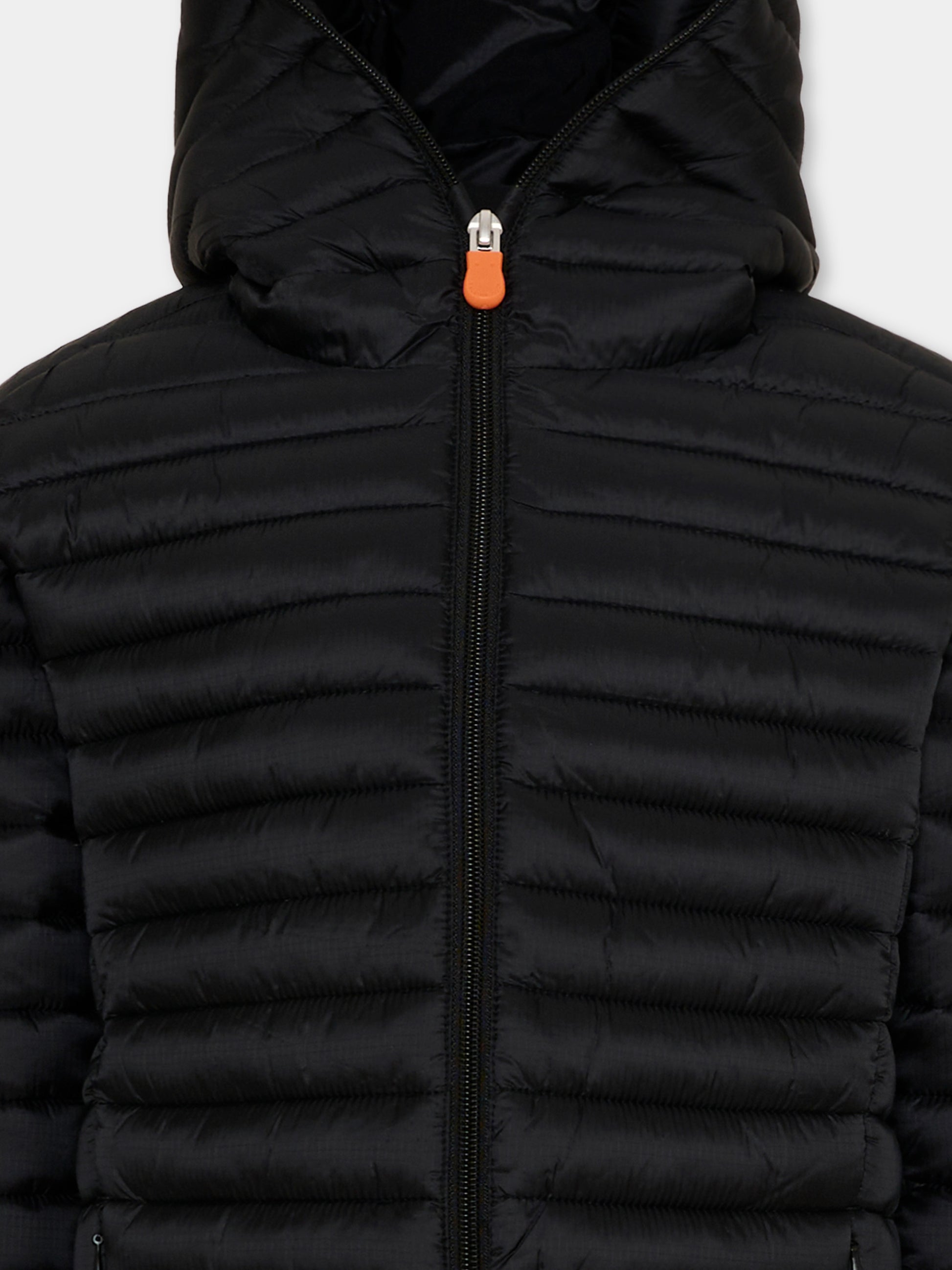 Piumino Eko nero per bambini,Save The Duck Kids,J30650B STOP21 10000