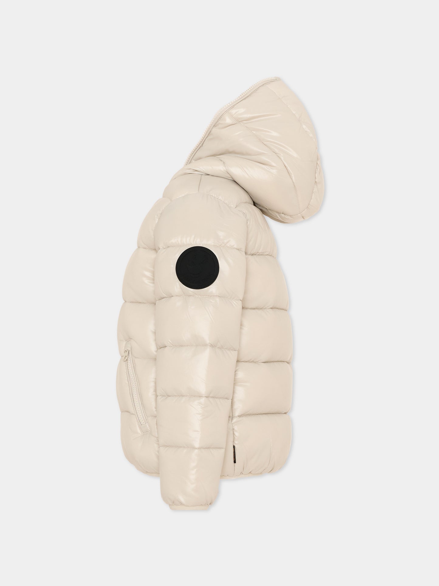 Piumino Kate beige per bambini,Save The Duck Kids,J38090G LOVE21 40019