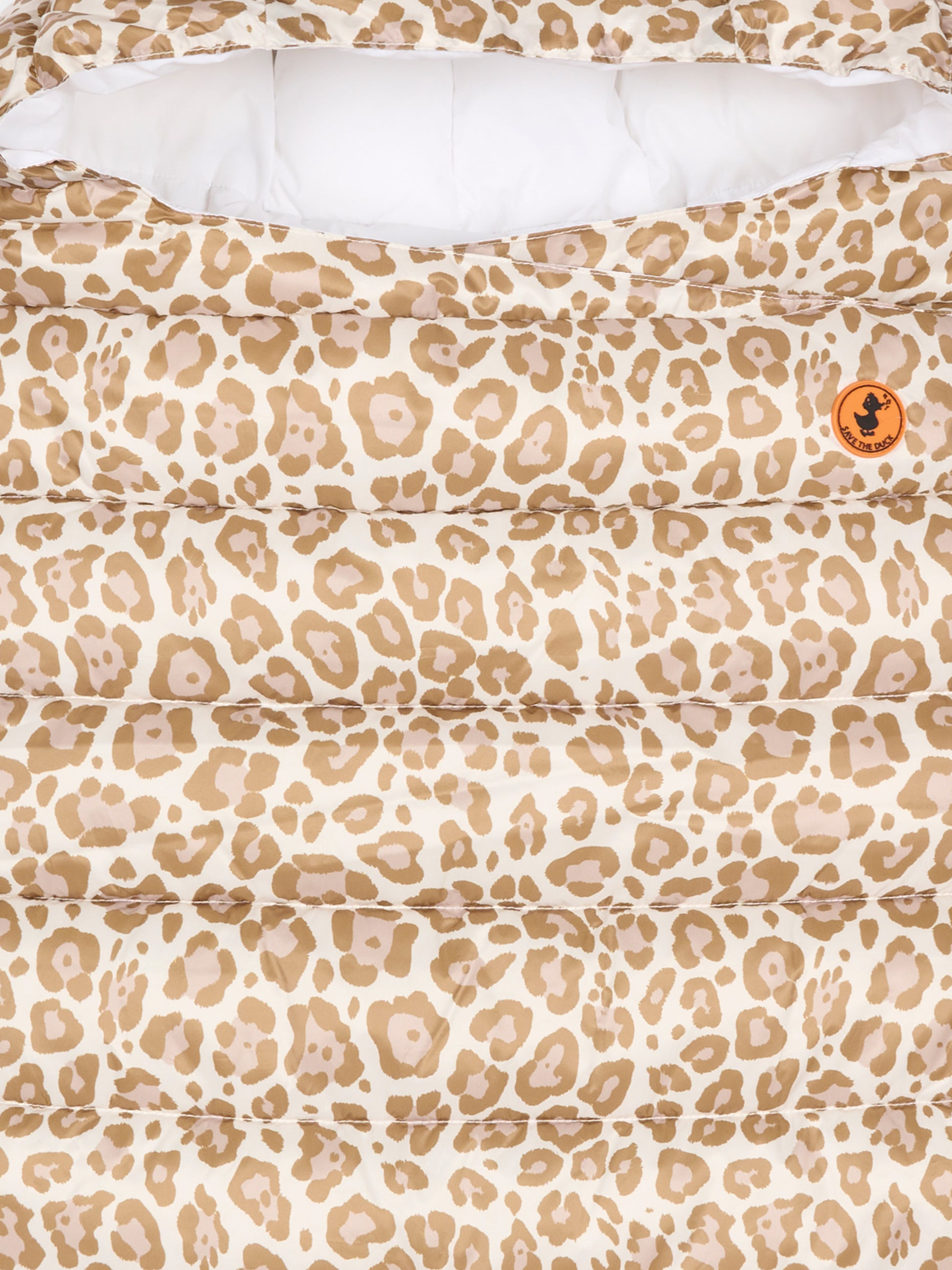 Sacco nanna Buz marrone per neonati con logo,Save The Duck Kids,I30001X MILA21 21647