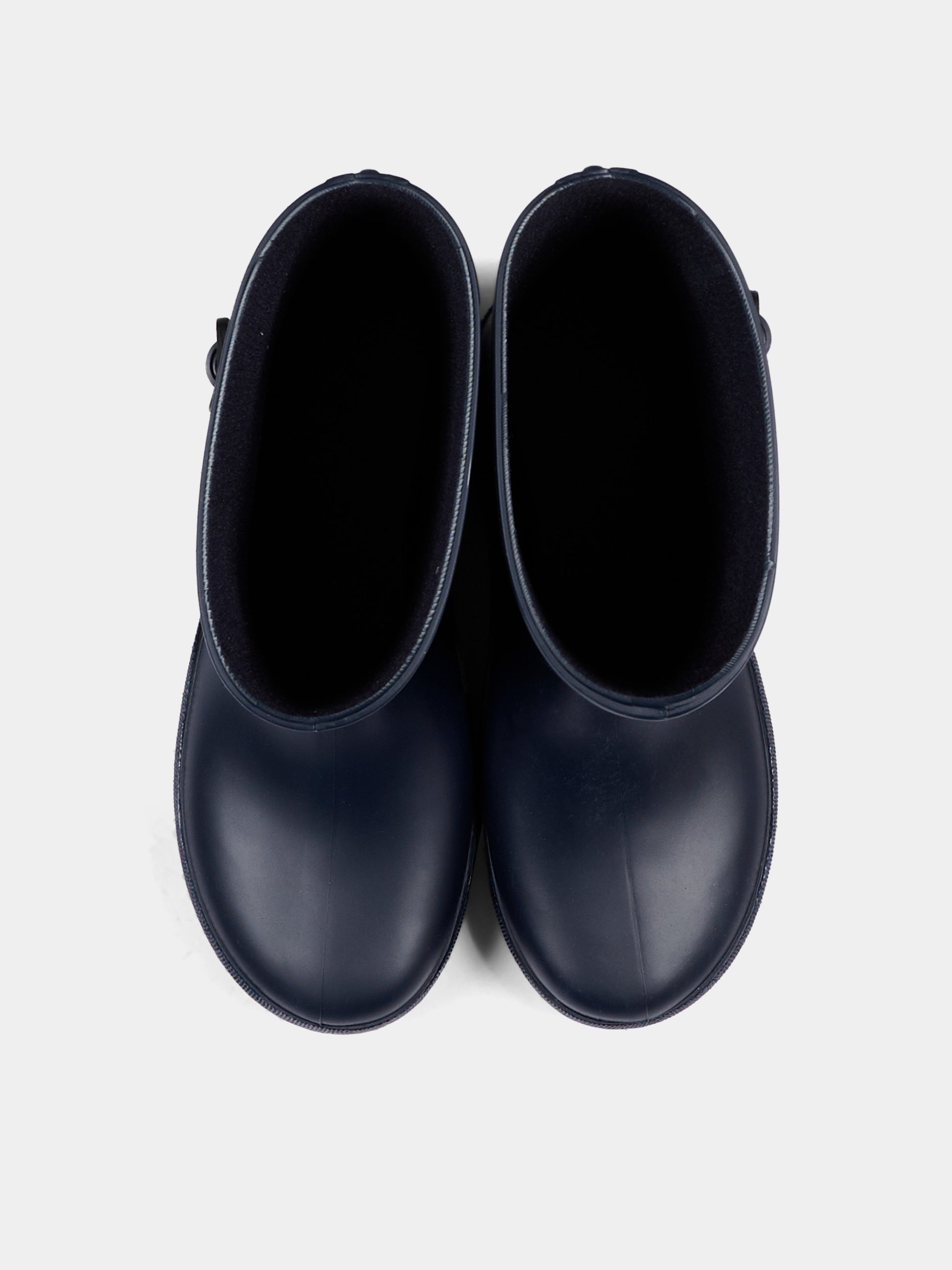 Stivali pioggia blu per bambini con logo,Dolce & Gabbana Kids,DD0323 AA615 80650