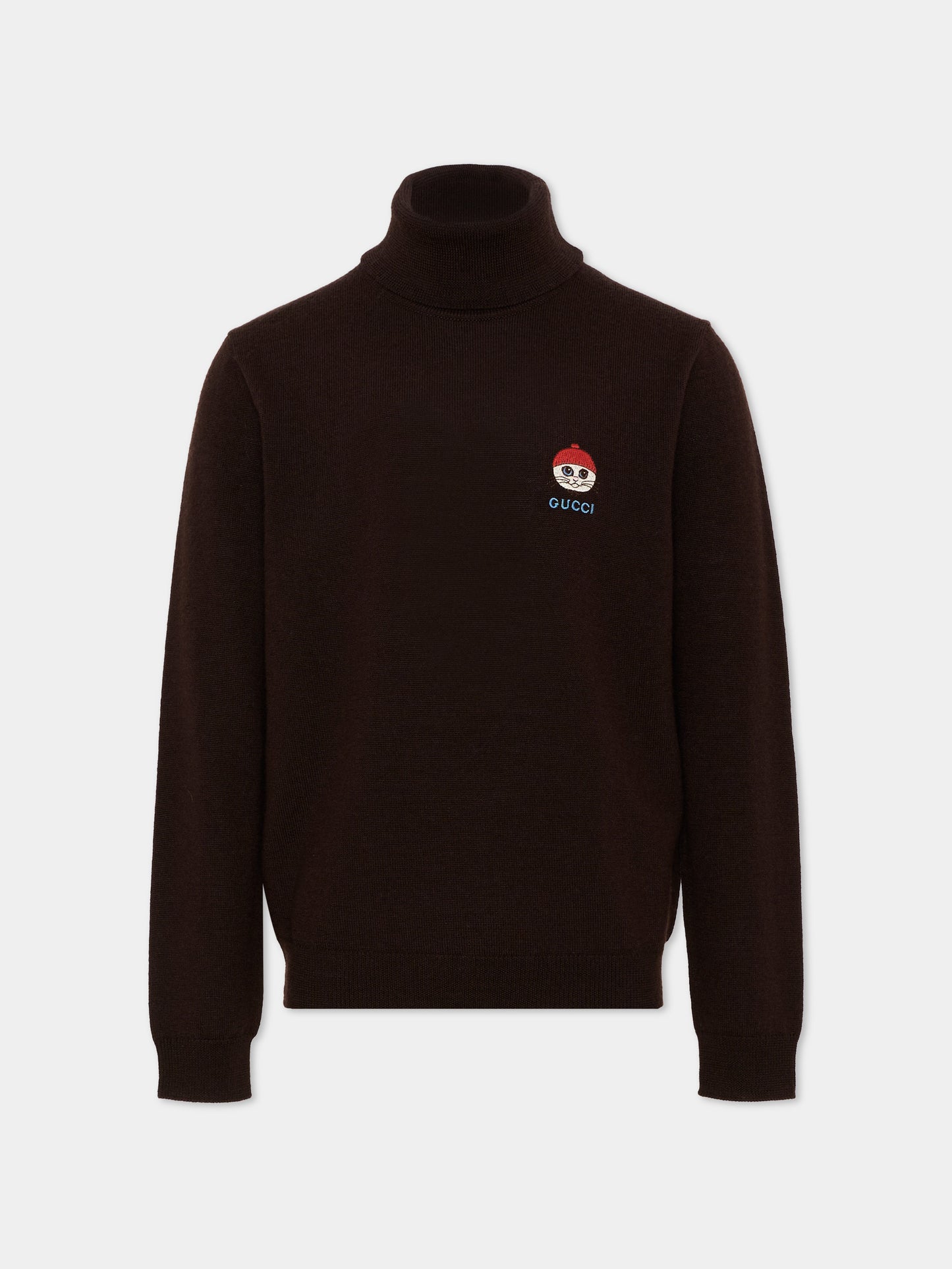 Dolcevita marrone per bambini con logo