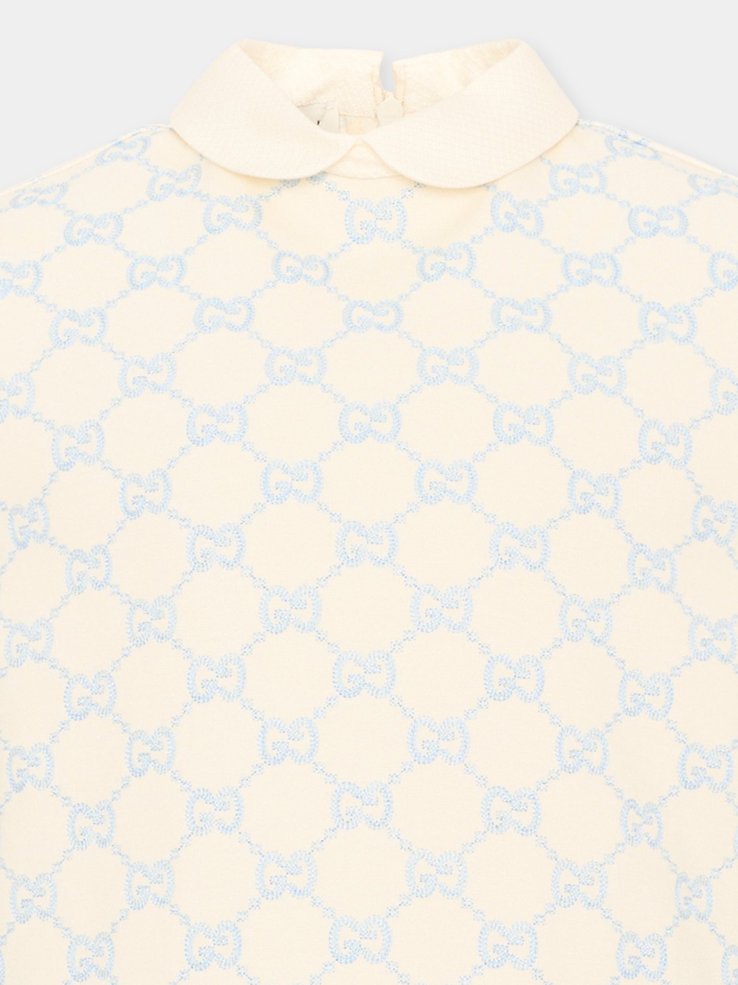 Abito elegante avorio per bambina GG