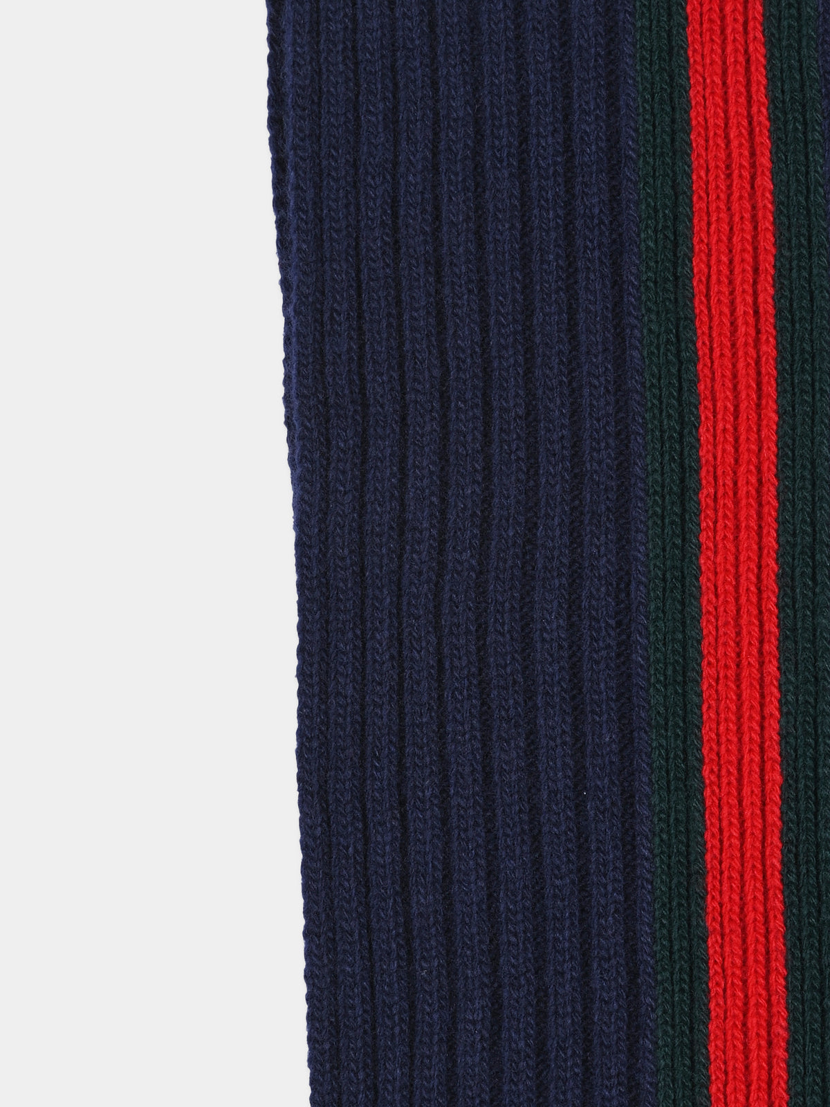 Sciarpa blu per bambini con Web,Gucci Kids,873860 4K206 4066