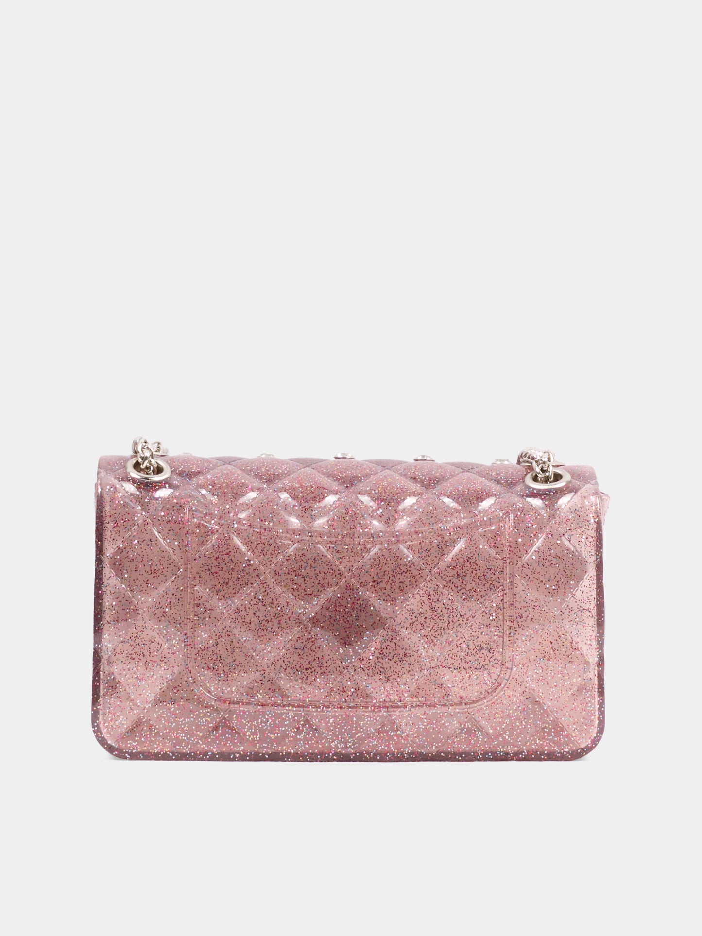 Borsa elegante rosa per bambina con strass,Monnalisa,17H000 8726 094F