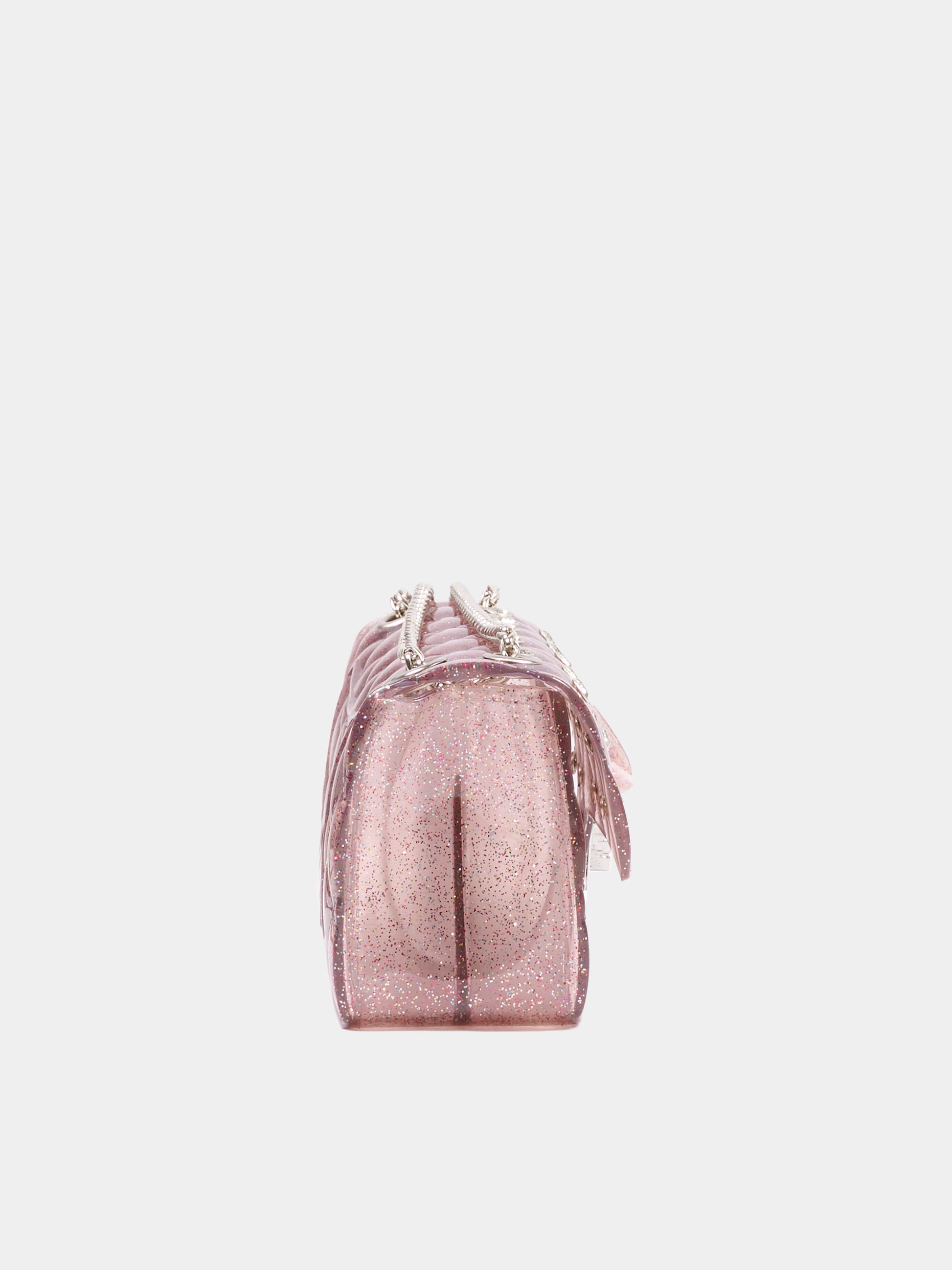 Borsa elegante rosa per bambina con strass,Monnalisa,17H000 8726 094F